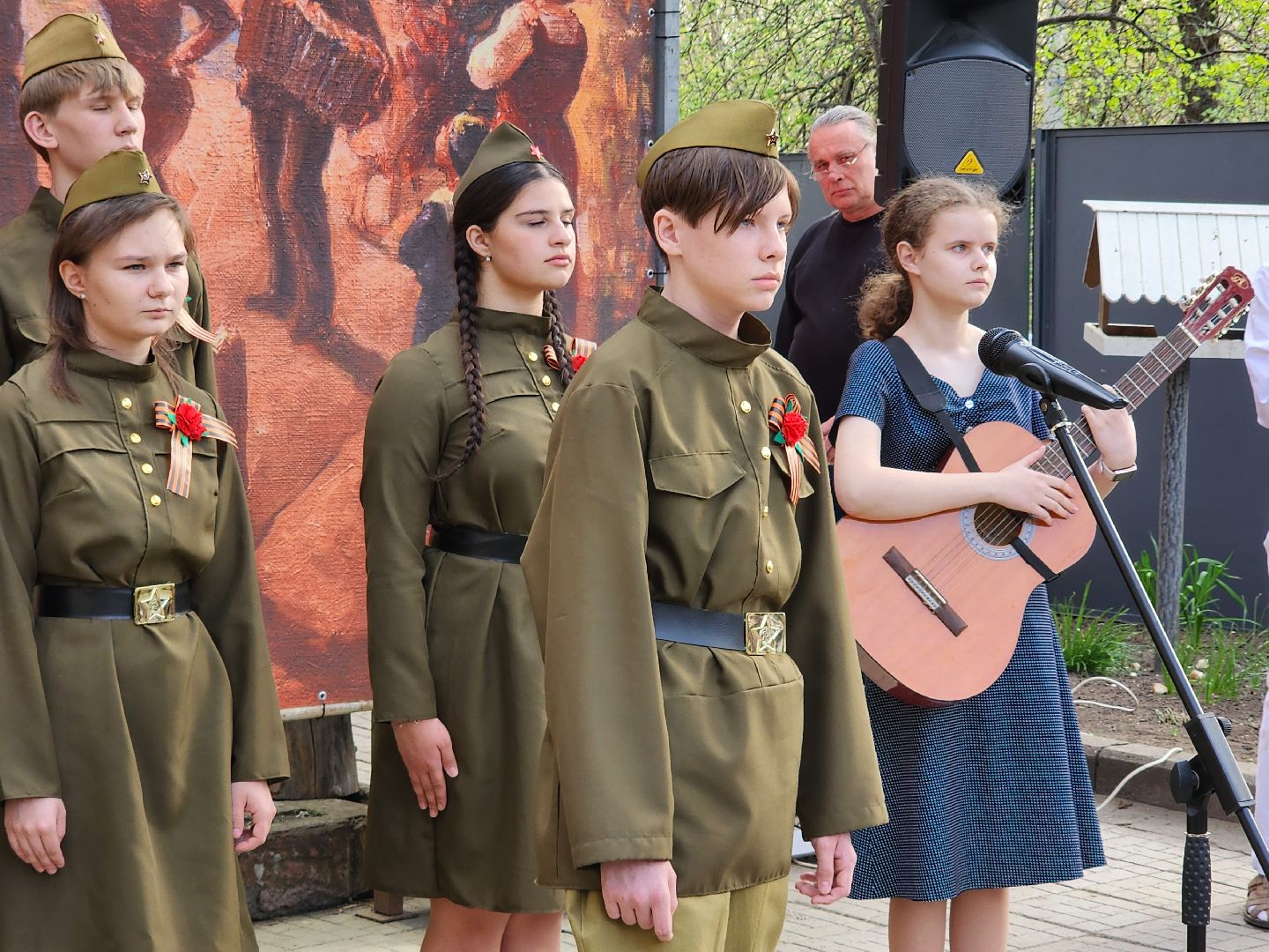 сергиев посад, выставка к 80-летию Победы, сергиево-посадский музей-заповедник, ополченцы,