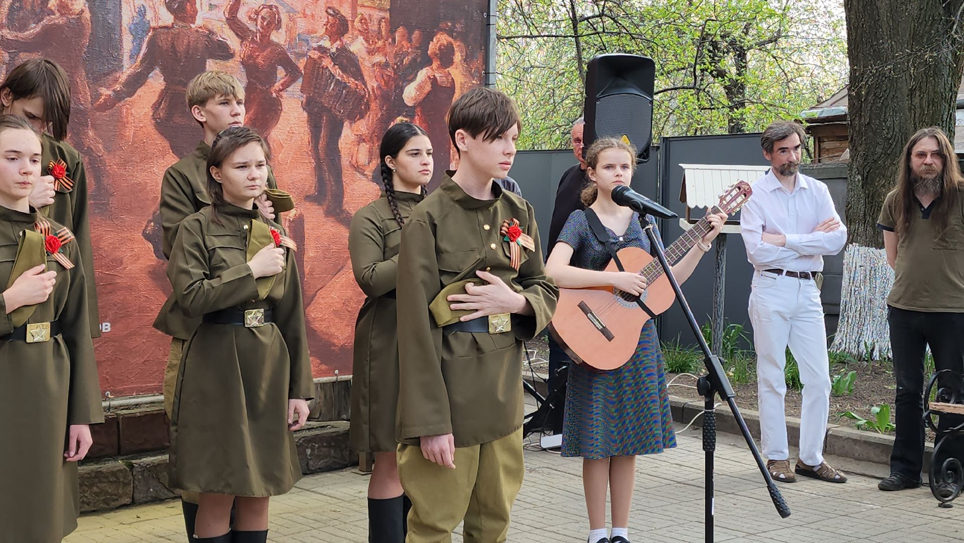 сергиев посад, выставка к 80-летию Победы, сергиево-посадский музей-заповедник, ополченцы,