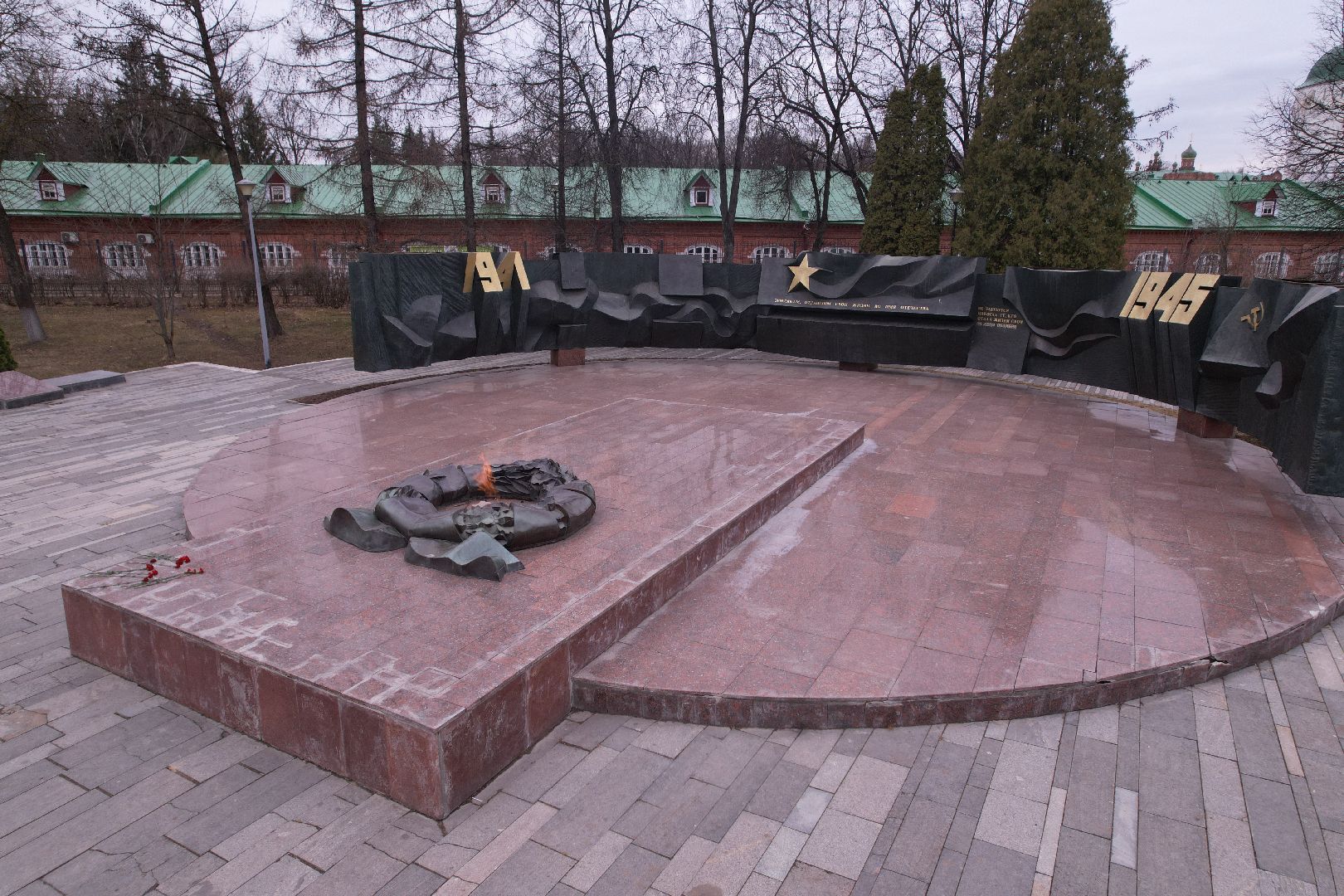 видео с коптера, мемориал славы, мемориал славы сергиев посад,