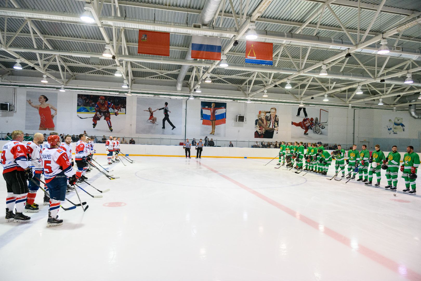 лыткарино, спорт, хоккей, товарищеский матч, РТА,