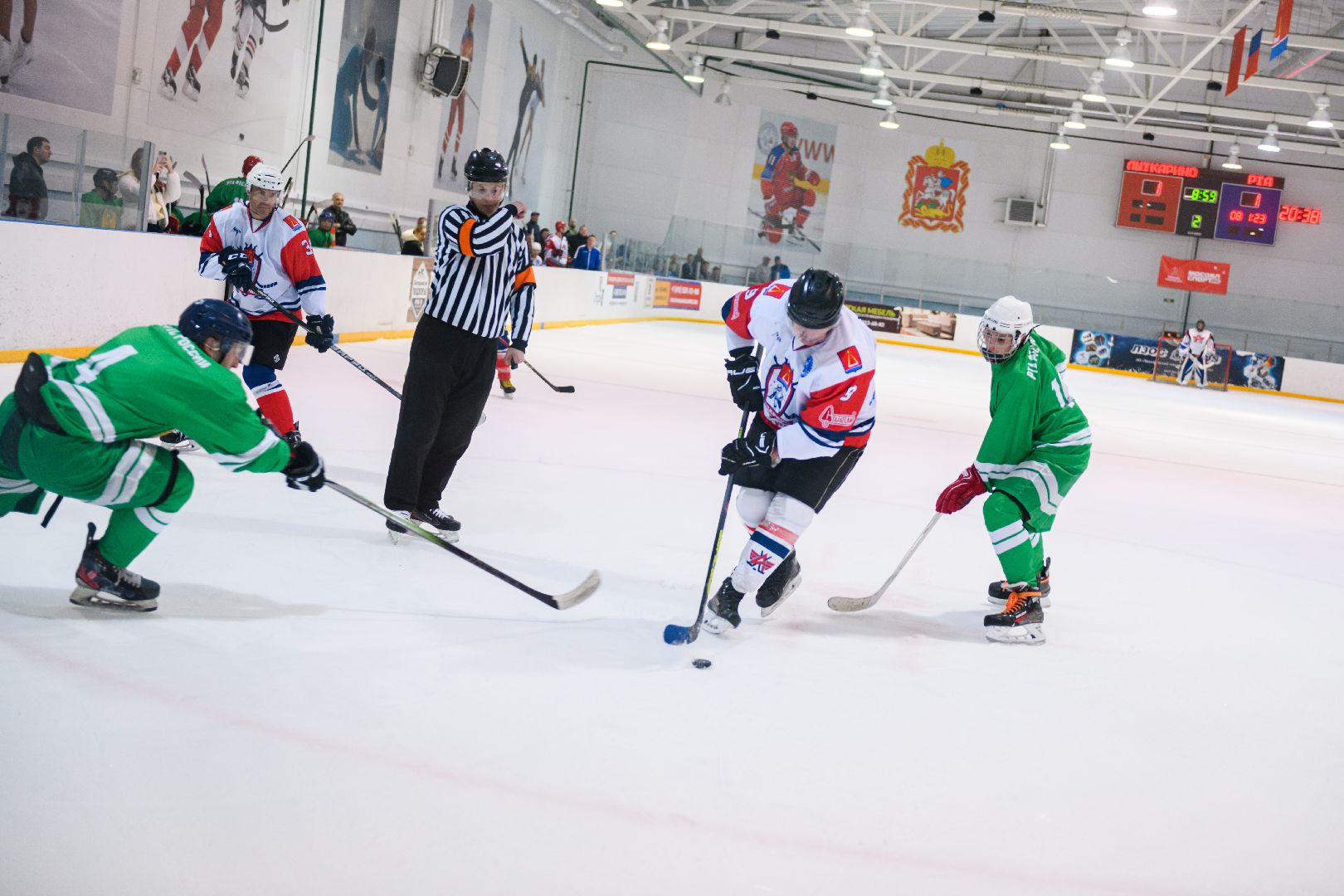 лыткарино, спорт, хоккей, товарищеский матч, РТА,