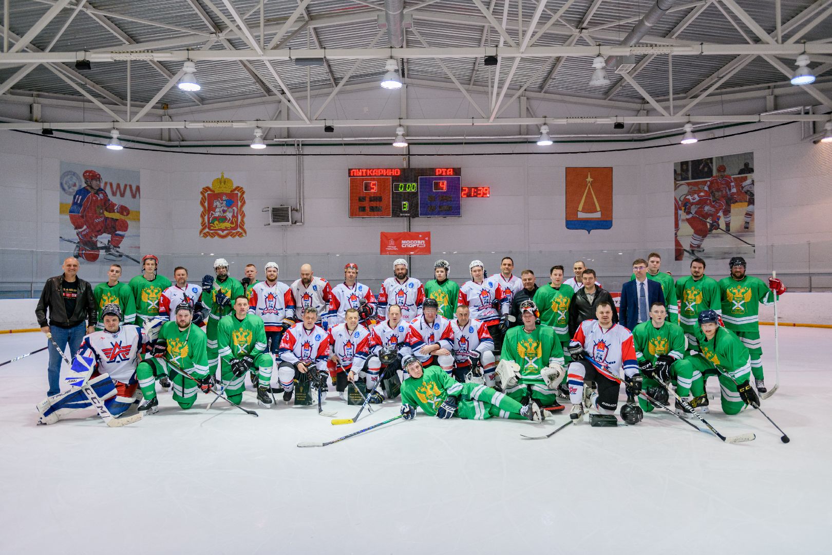 лыткарино, спорт, хоккей, товарищеский матч, РТА,