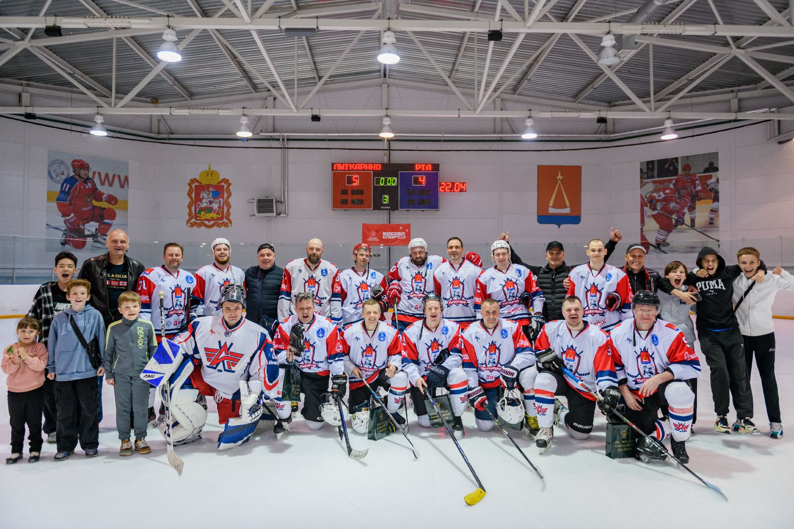 лыткарино, спорт, хоккей, товарищеский матч, РТА,
