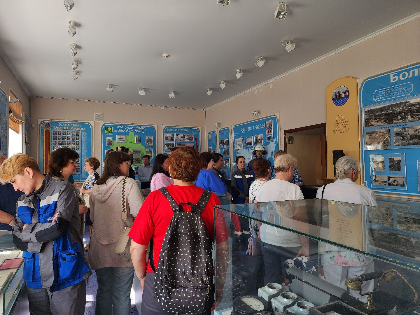 шатурская грэс, шатура, музей истории шатурской грэс,80-летие победы,