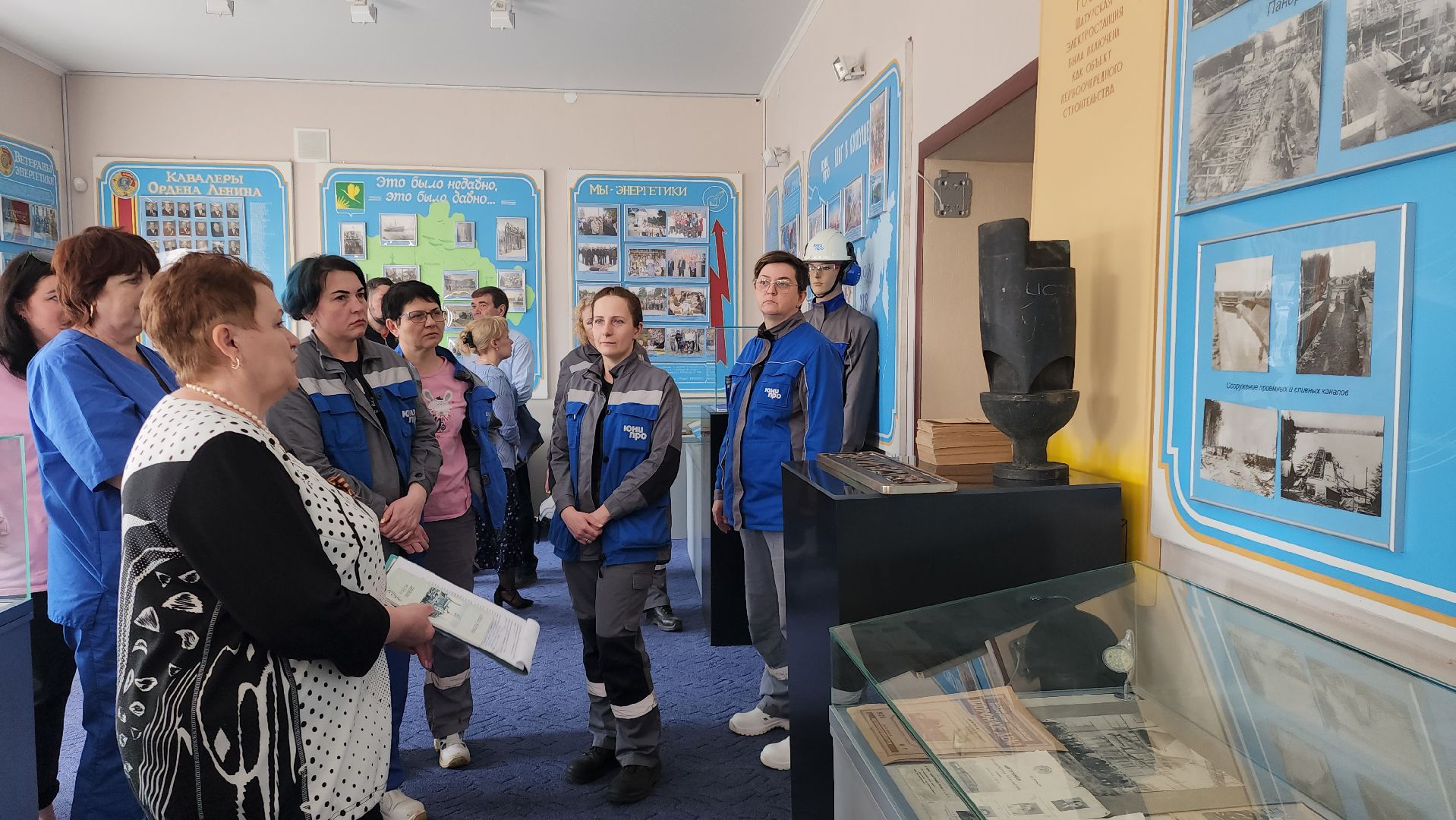 шатурская грэс, шатура, музей истории шатурской грэс,80-летие победы,