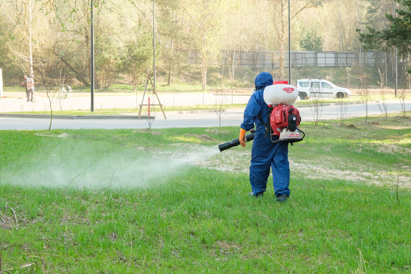 лыткарино, лесопарк волкуша, акарицидная обработка, обработка против клещей, благоустройство, парки,