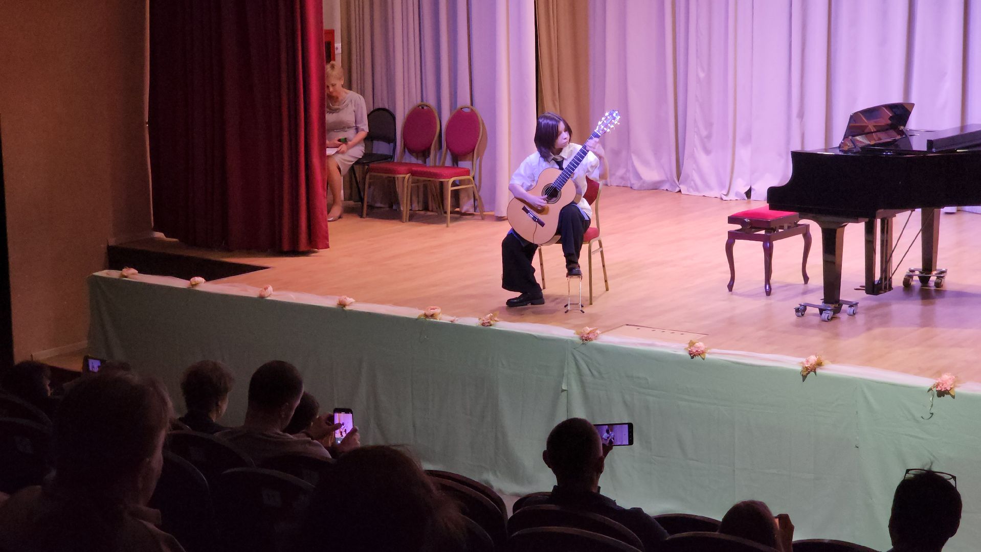 концерт в детской школе искусств, Лобня , Музыка , музыкальные инструменты,