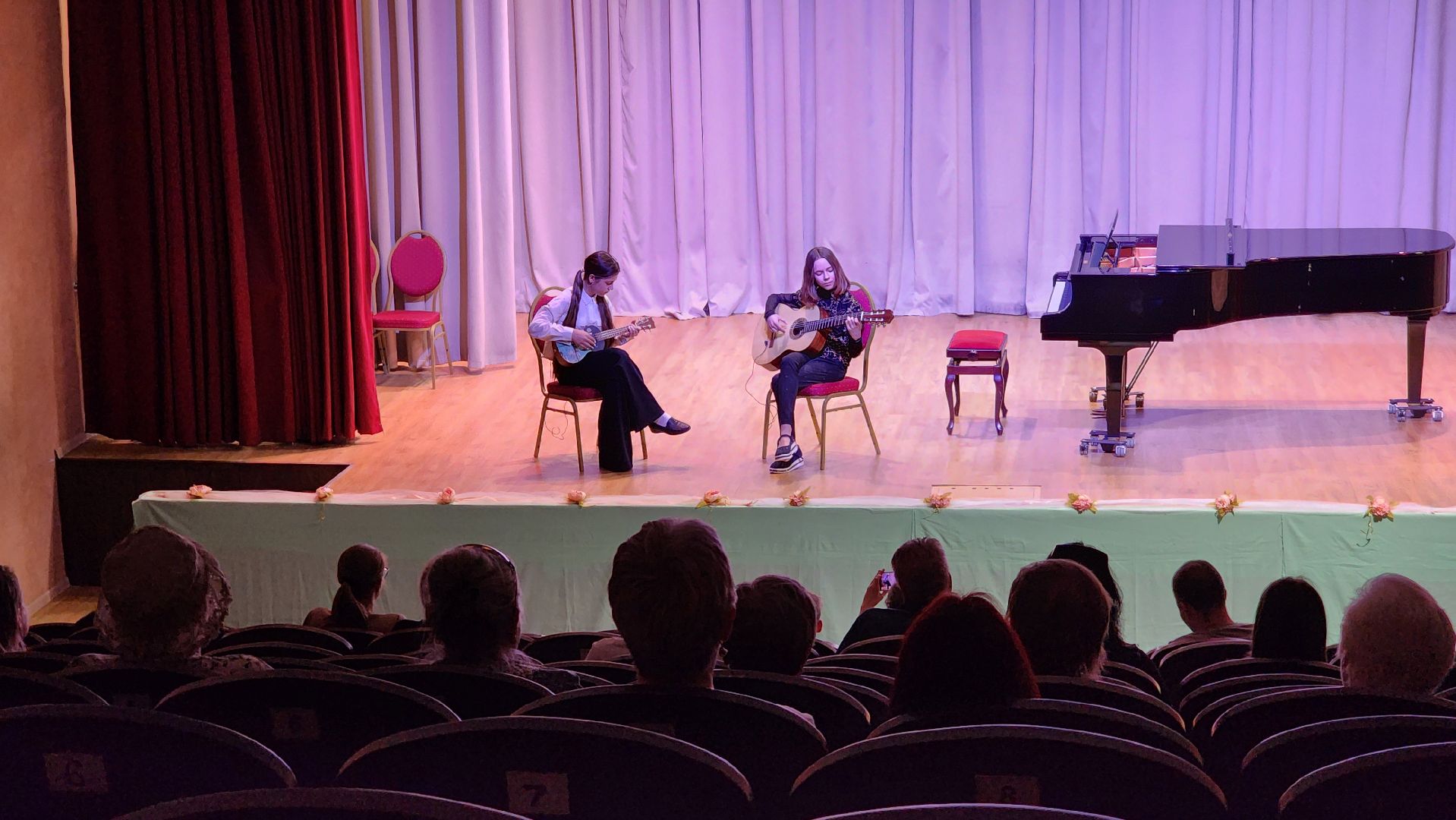 концерт в детской школе искусств, Лобня , Музыка , музыкальные инструменты,