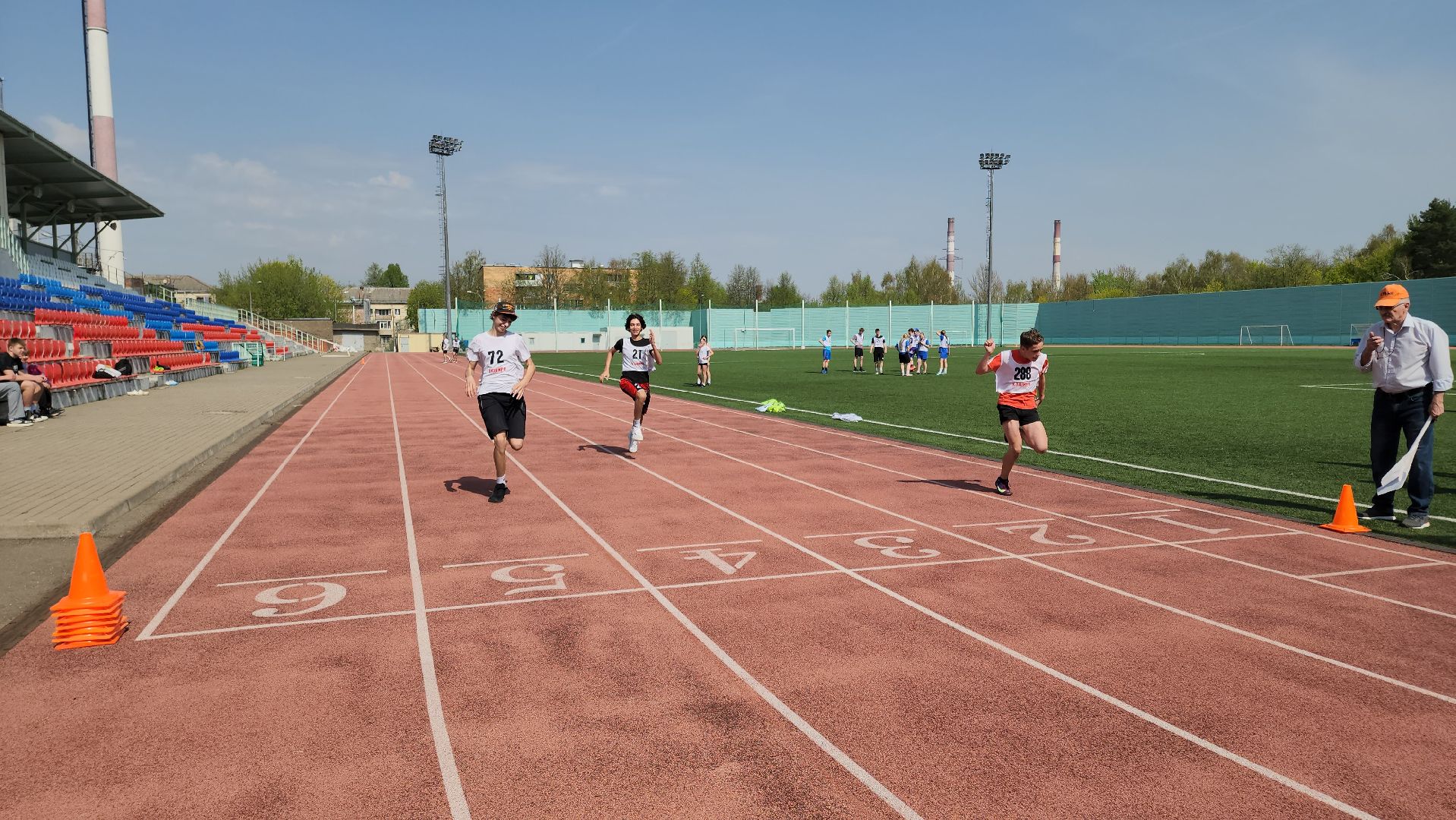 кашира, спорт, бег, легкая атлетика, президентские спортивные игры, школа, городской этап,