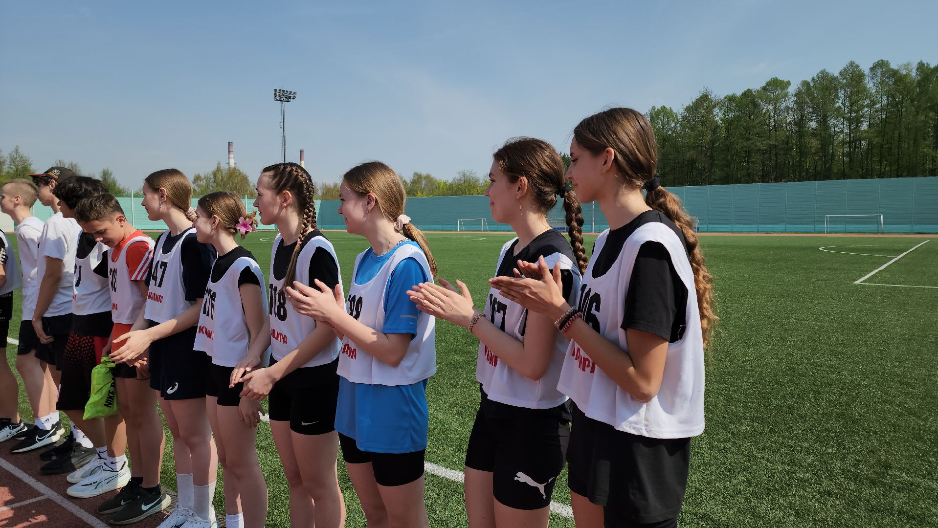 кашира, спорт, бег, легкая атлетика, президентские спортивные игры, школа, городской этап,