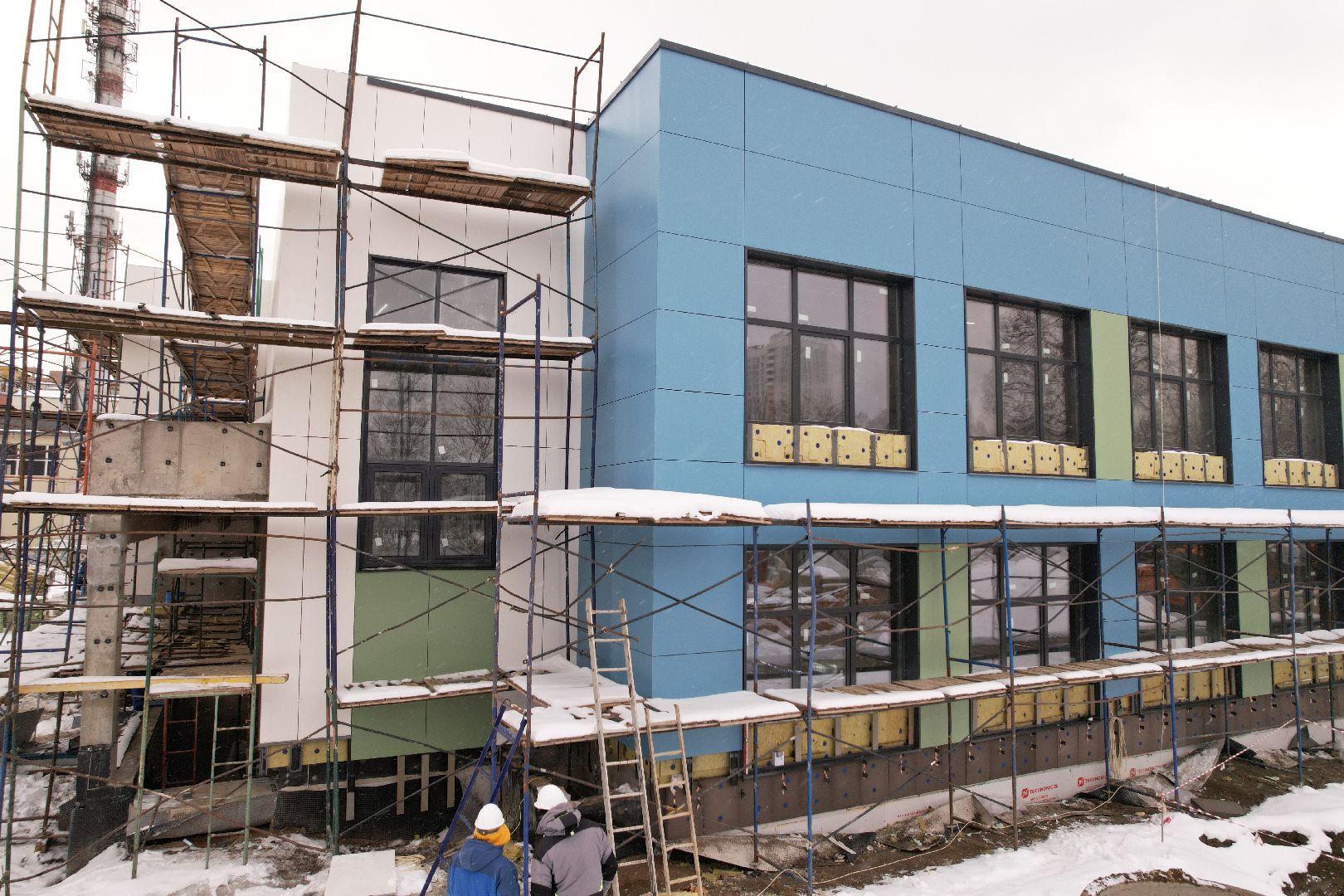 видео с коптера, детский сад в мытищах, детский сад в мкр 20,