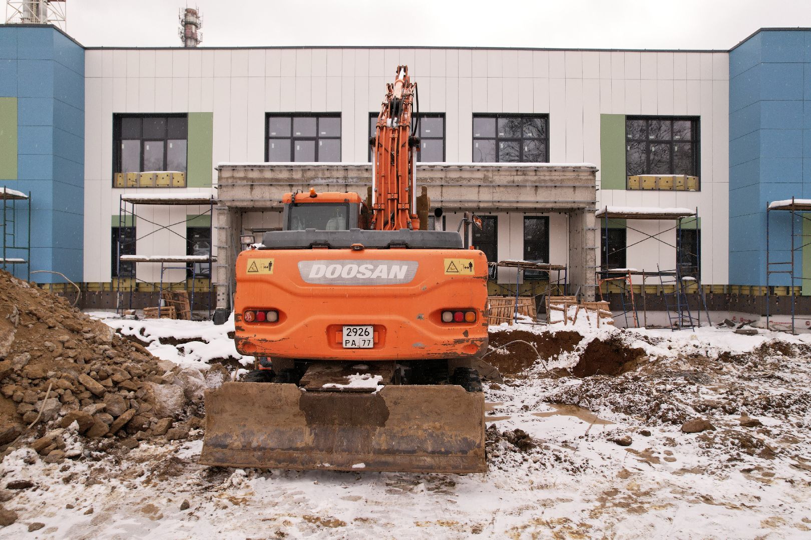видео с коптера, детский сад в мытищах, детский сад в мкр 20,