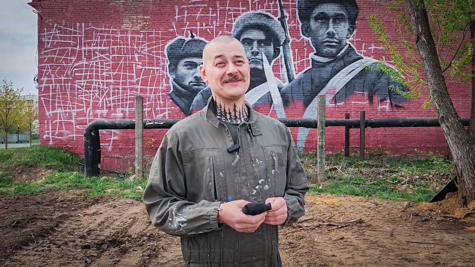 бронницы, мурал на бельском, граффити ,