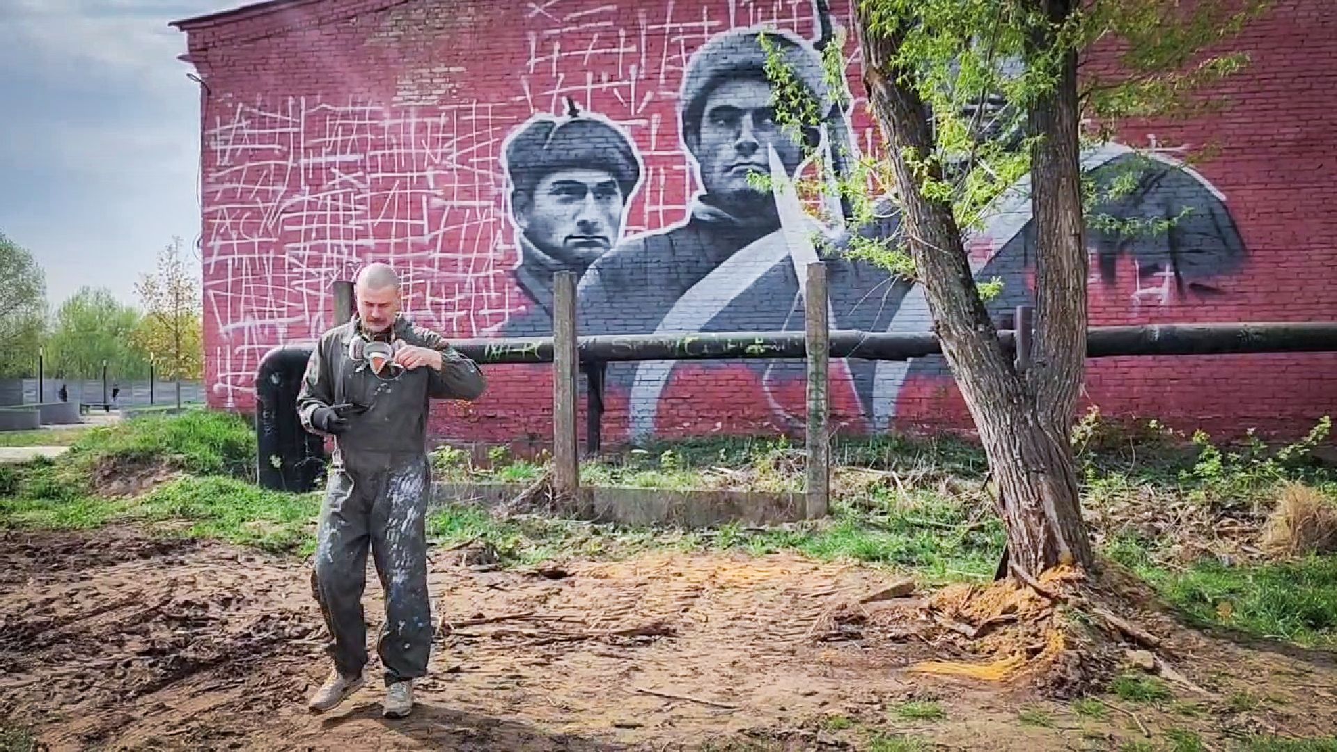 бронницы, мурал на бельском, граффити ,