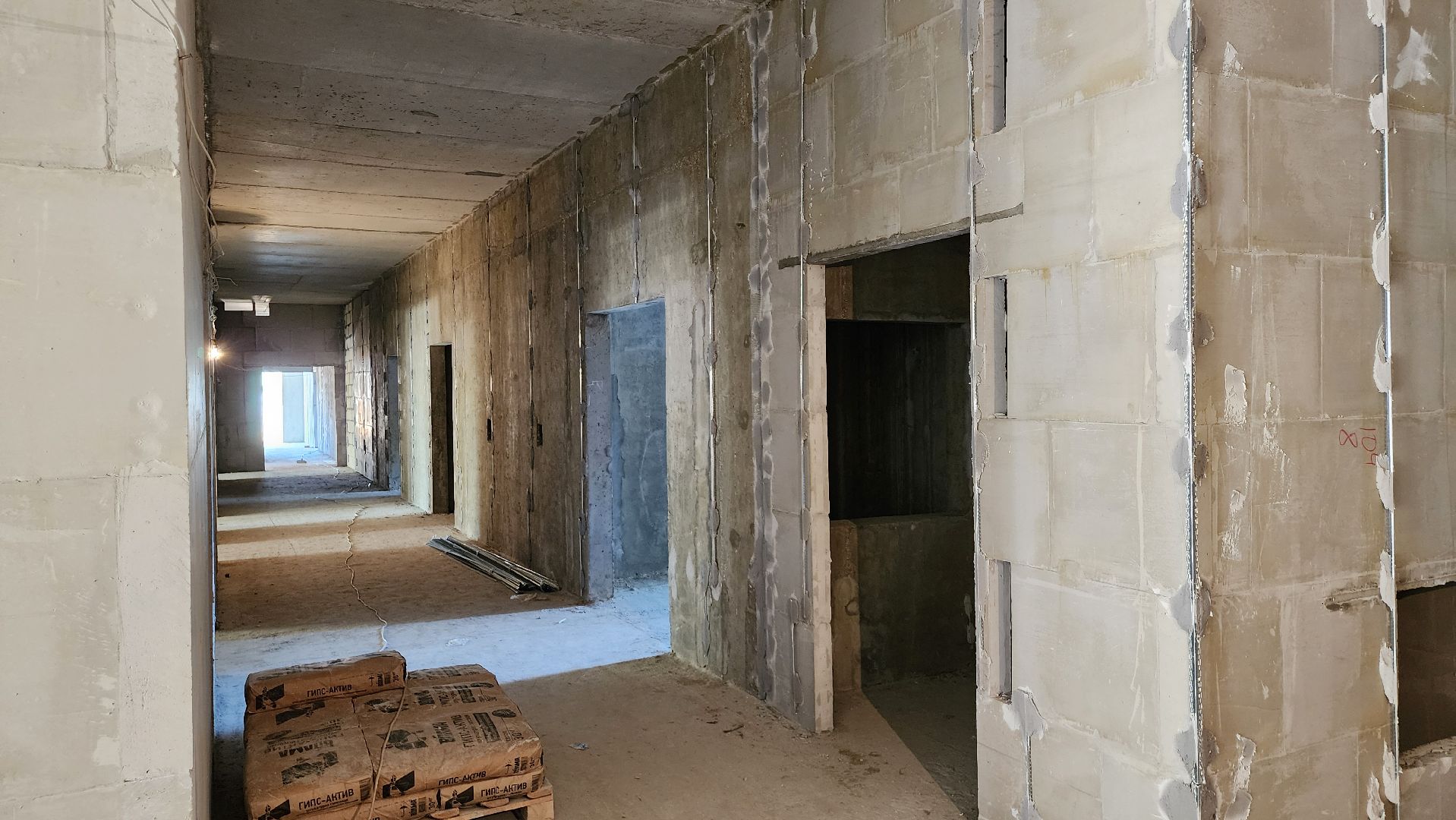 строительство детского сада, возведение каркаса, Черновые работы , щёлково,