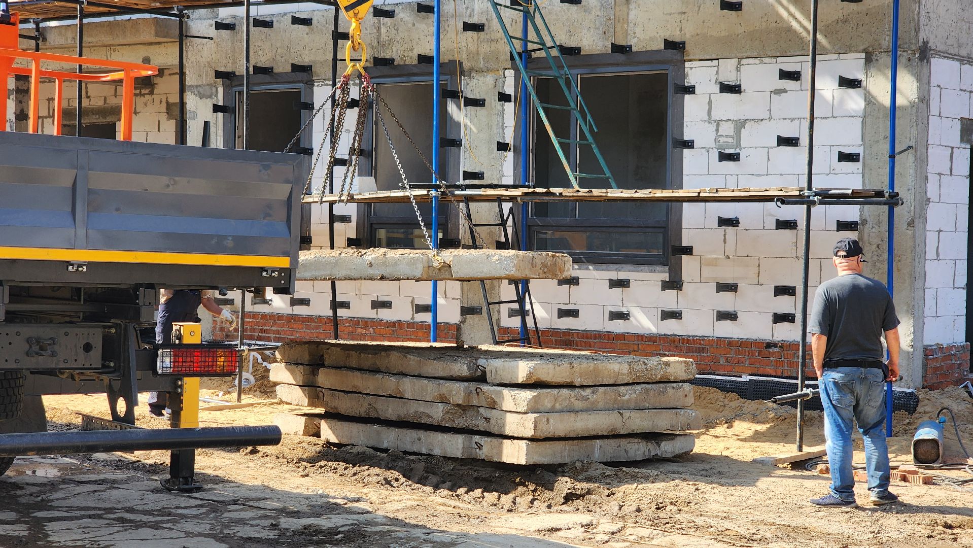 строительство детского сада, возведение каркаса, Черновые работы , щёлково,