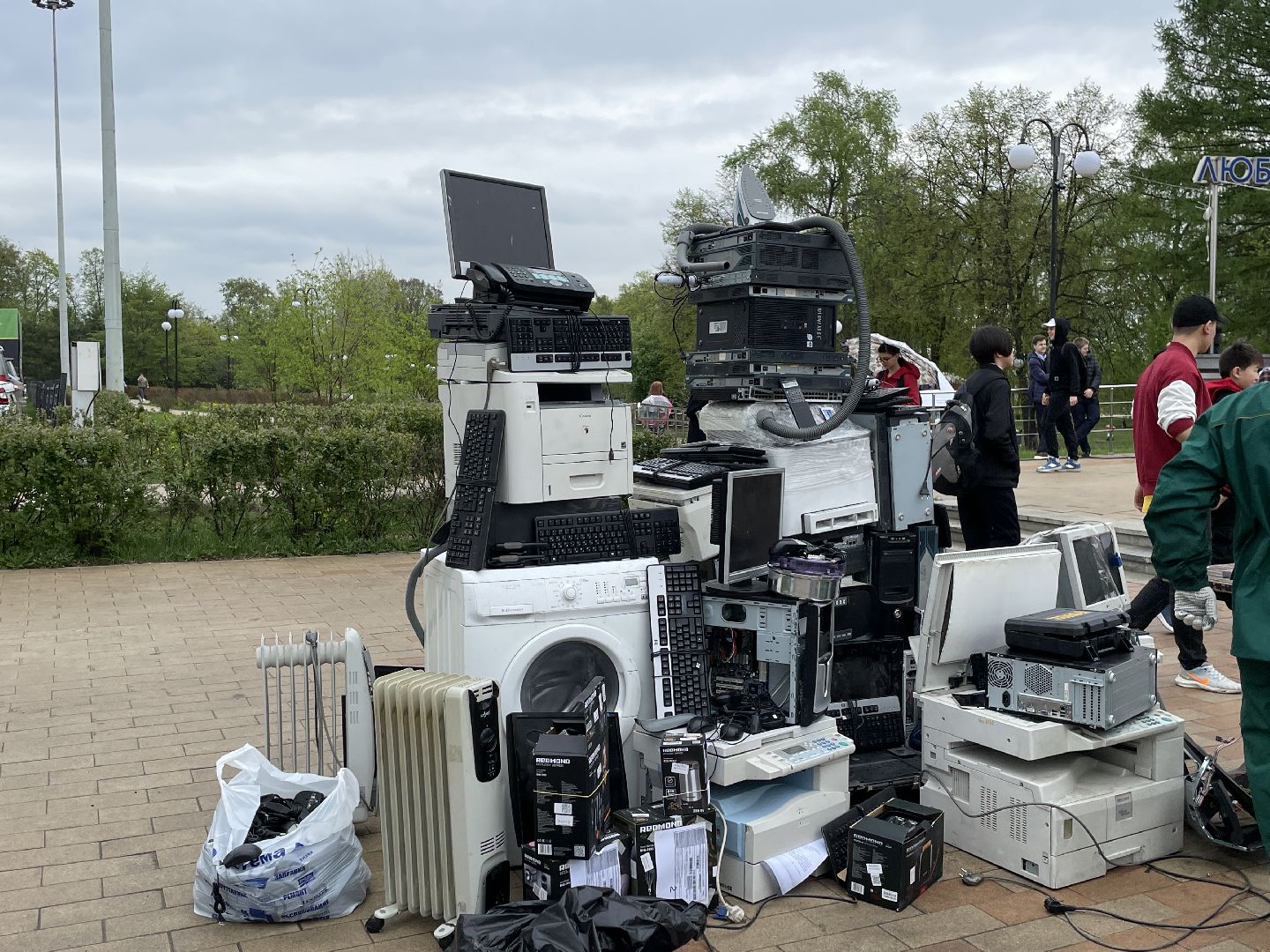 Экология, акция, техника, Люберцы