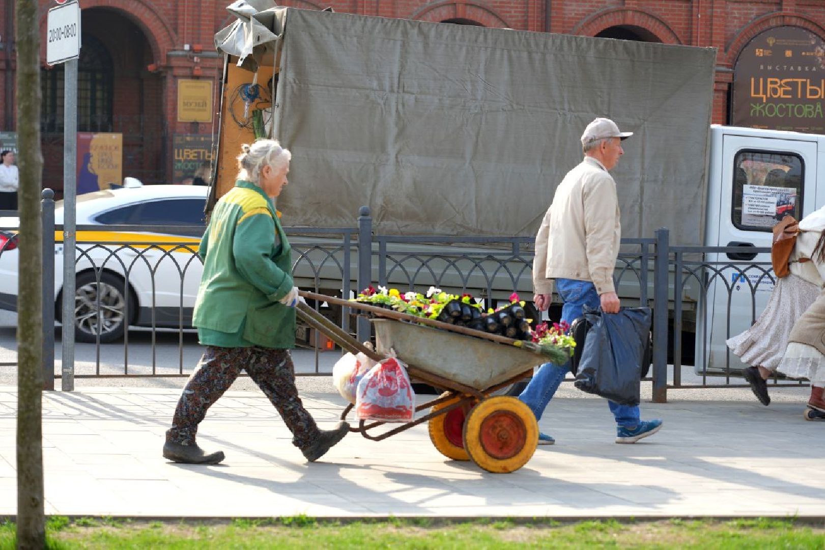 благоустройство , сергиев посад, сергиево-посадский городской округ, украшение , весна,