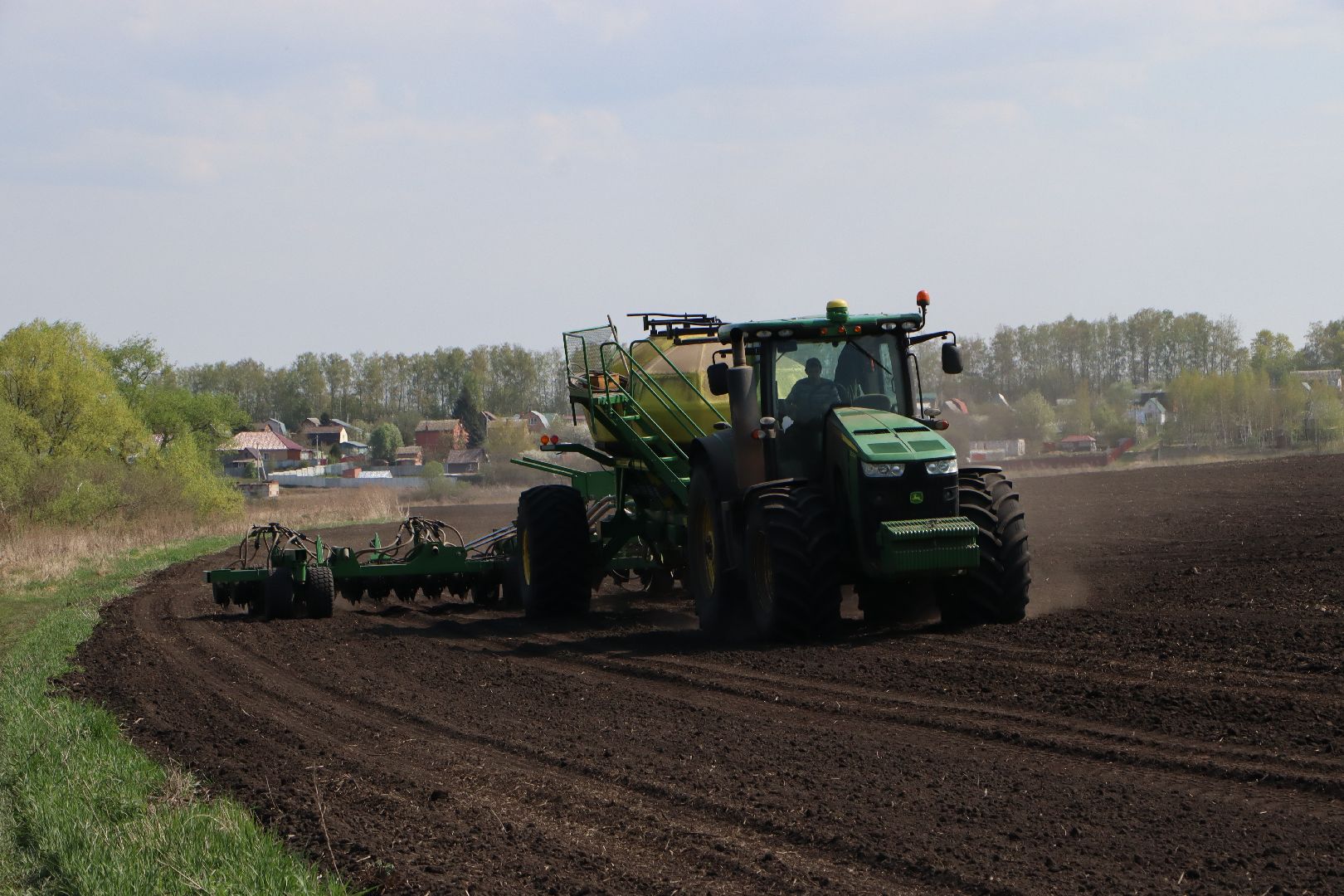серебрыне пруды, посевная 2025,  спк деметра, сельское хозяйство,