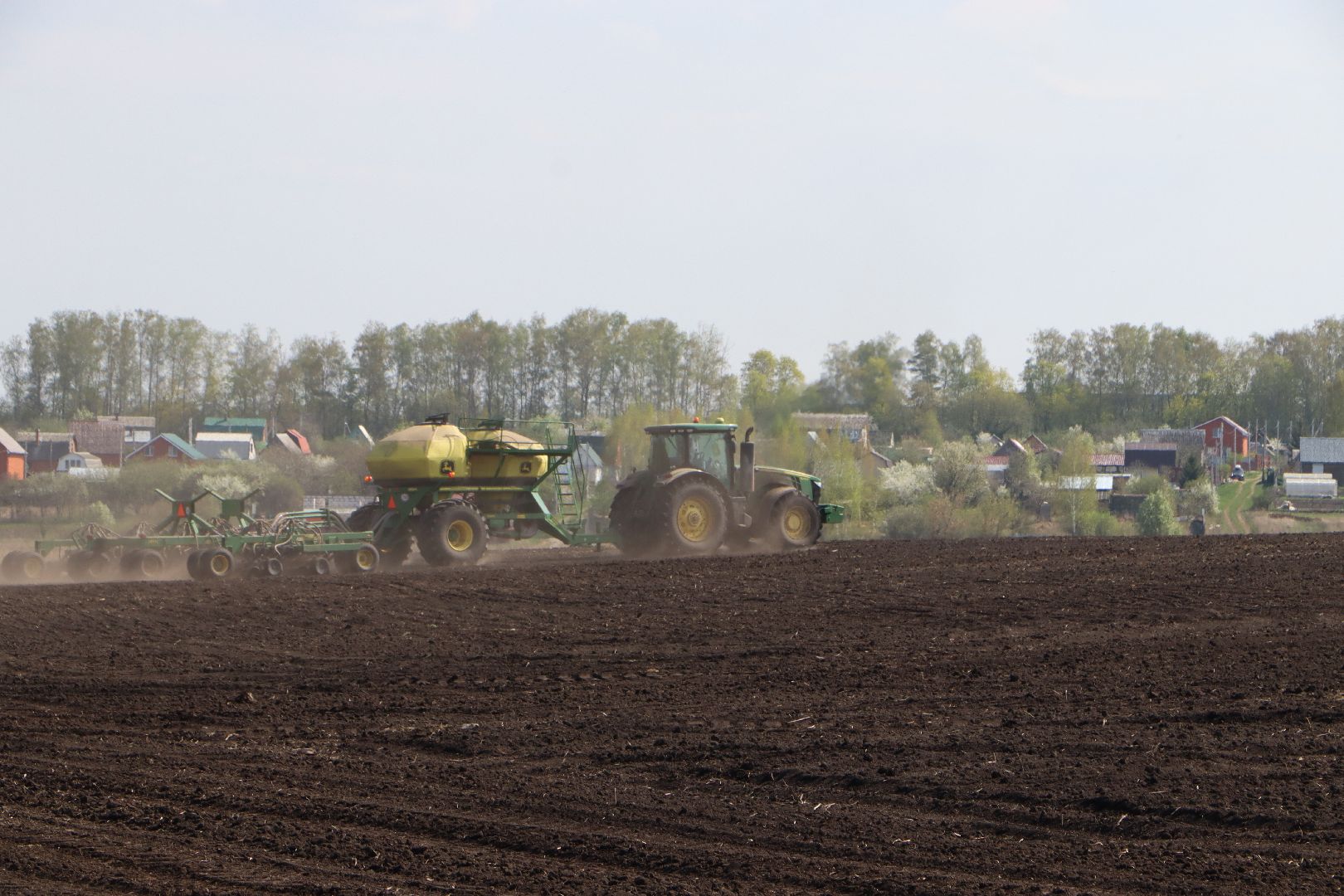 серебрыне пруды, посевная 2025,  спк деметра, сельское хозяйство,