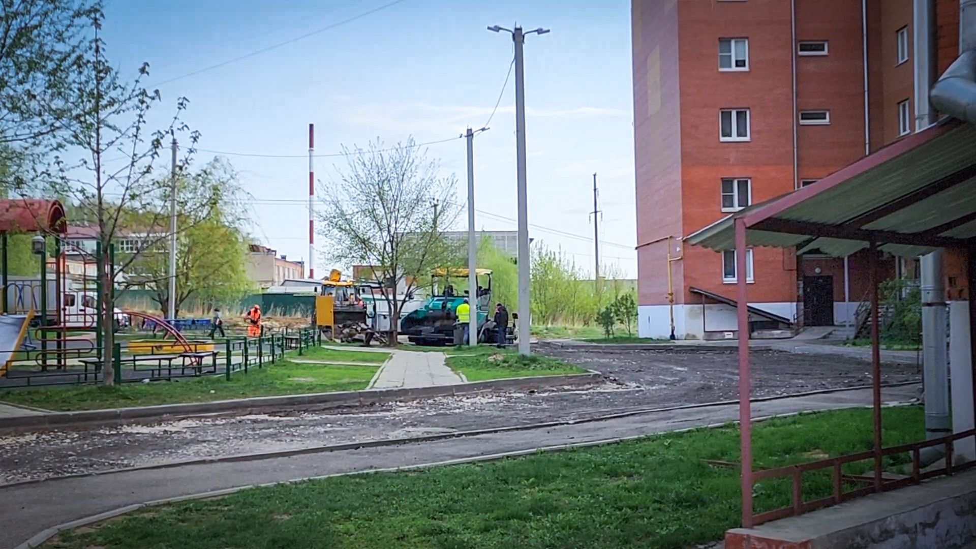 бронницы , ремонт дорог, укладка асфальта ,