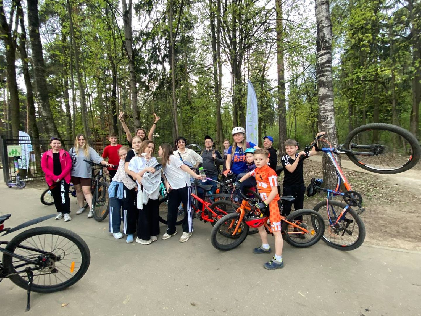 велозабег, велопрогулка, экопарк губайлово,