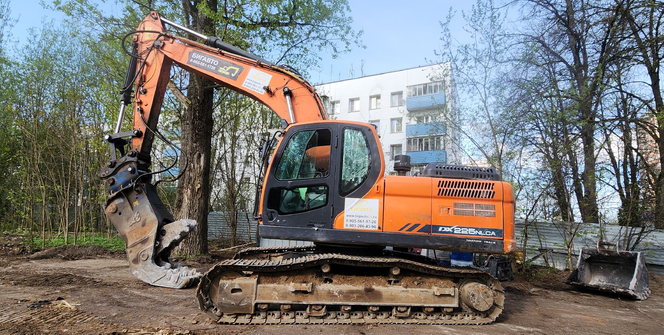 снос недостроя, благоустройства, звенигород,