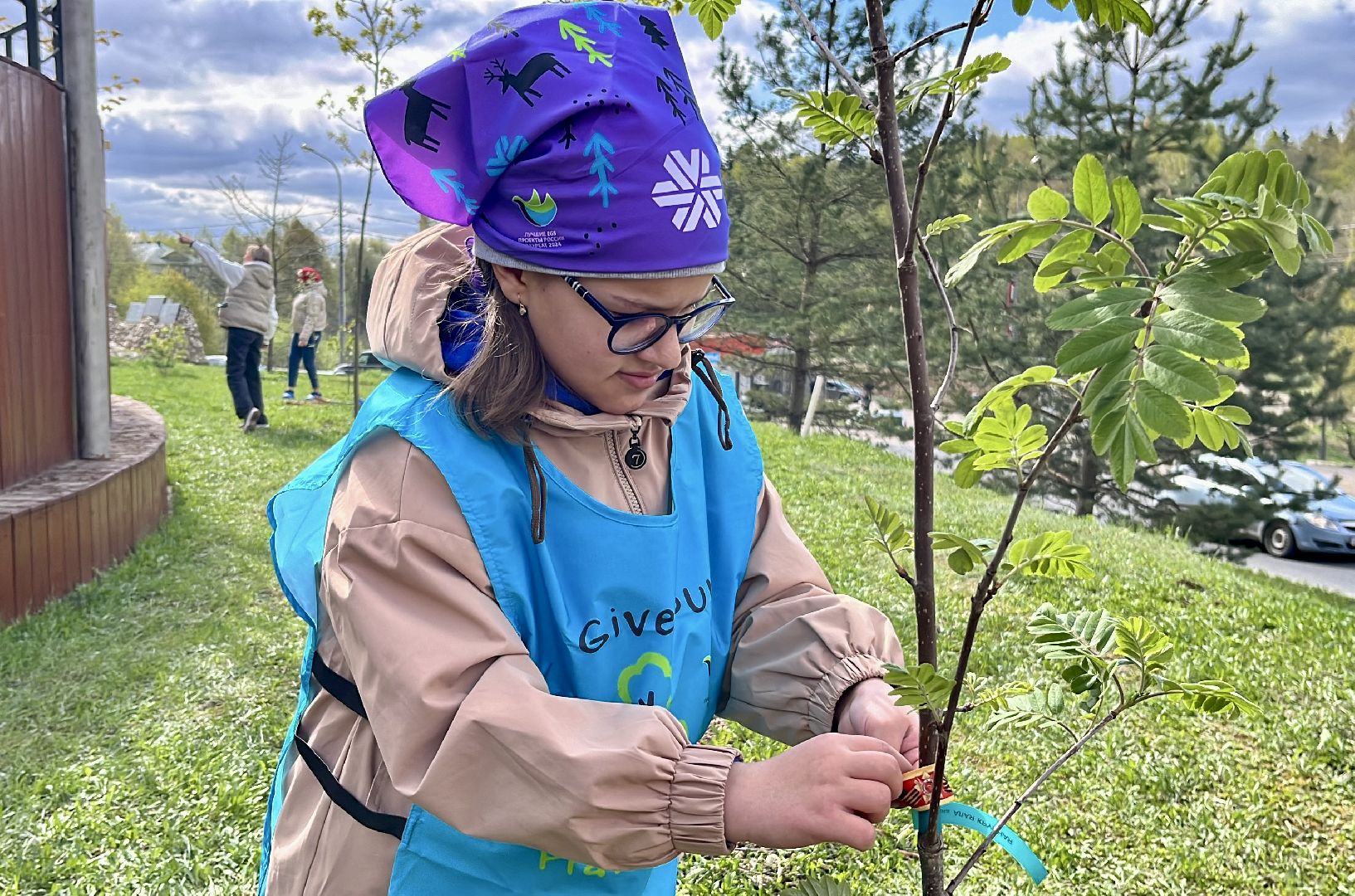 всероссийский субботник, наро-фоминск, наро-фоминский городской округ, сад памяти, сибирское здоровье , роман шамнэ,