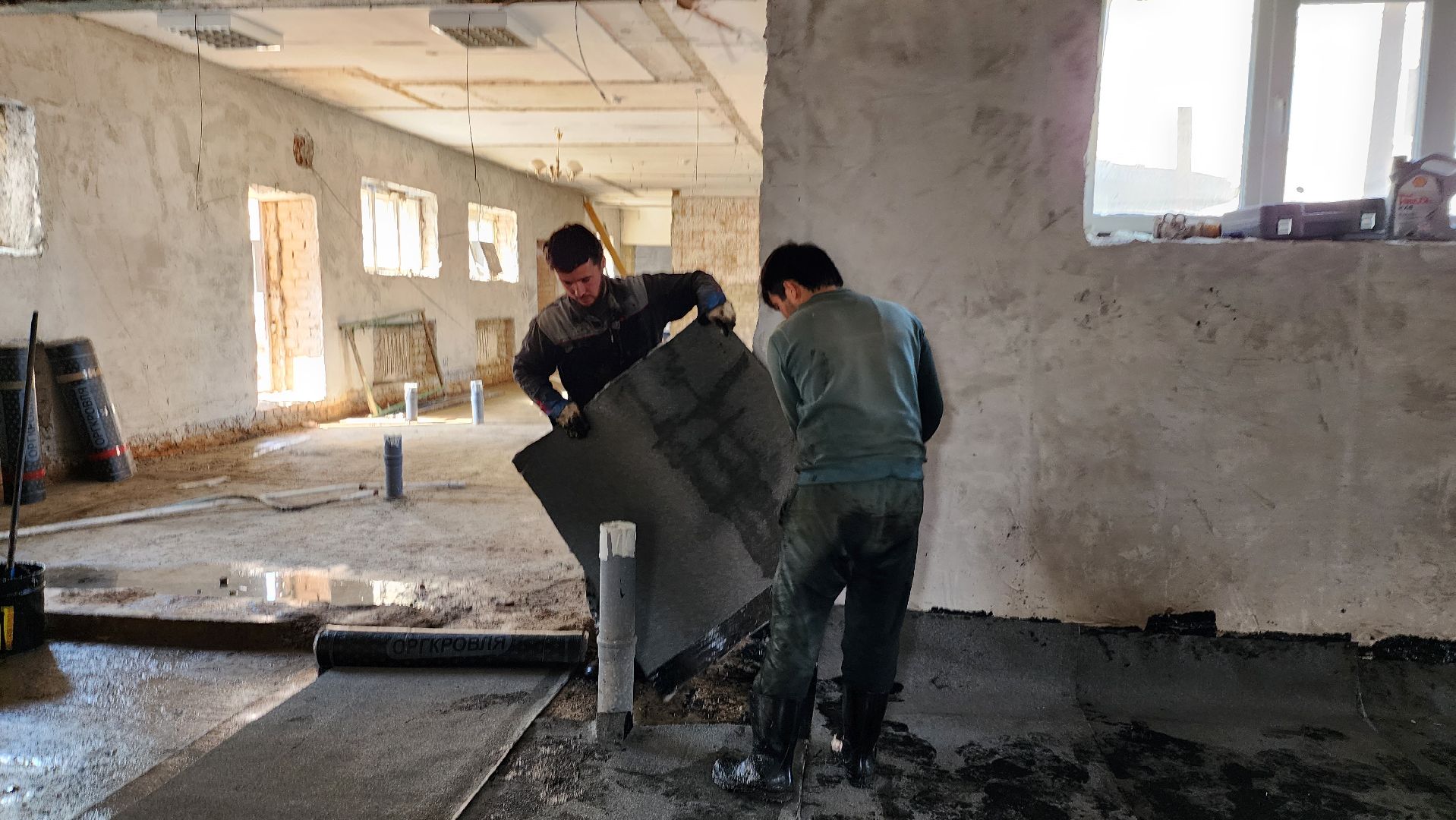 Руза , Капитальный ремонт , детский  сад, колюбакино,