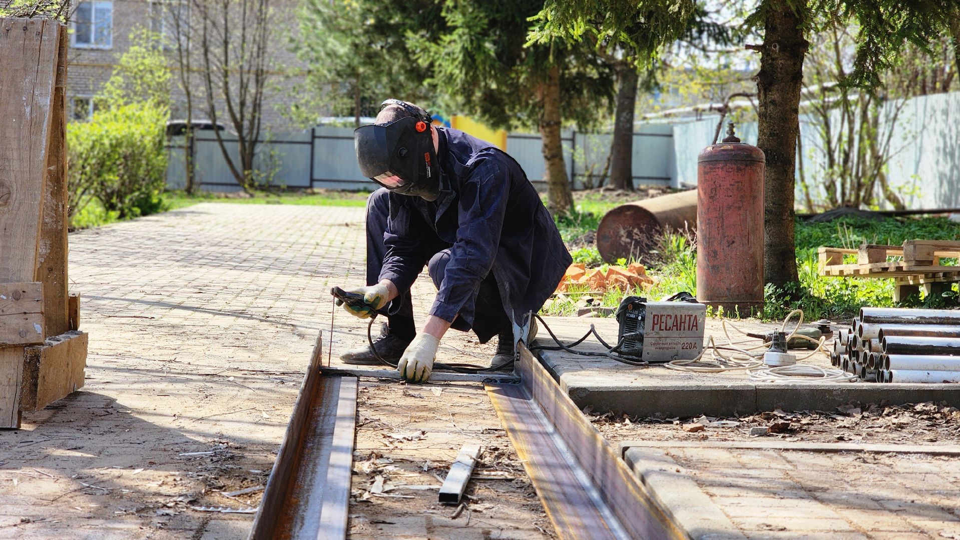 Руза , Капитальный ремонт , детский  сад, колюбакино,