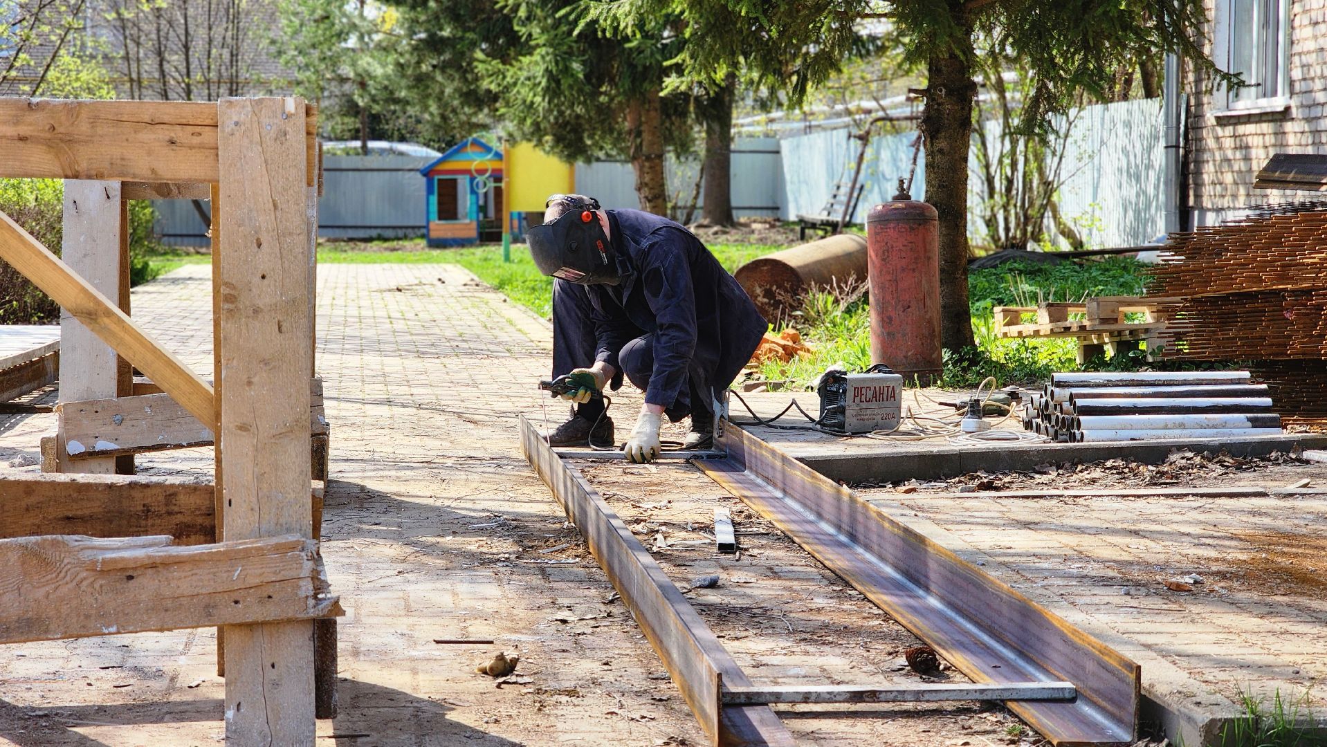 Руза , Капитальный ремонт , детский  сад, колюбакино,