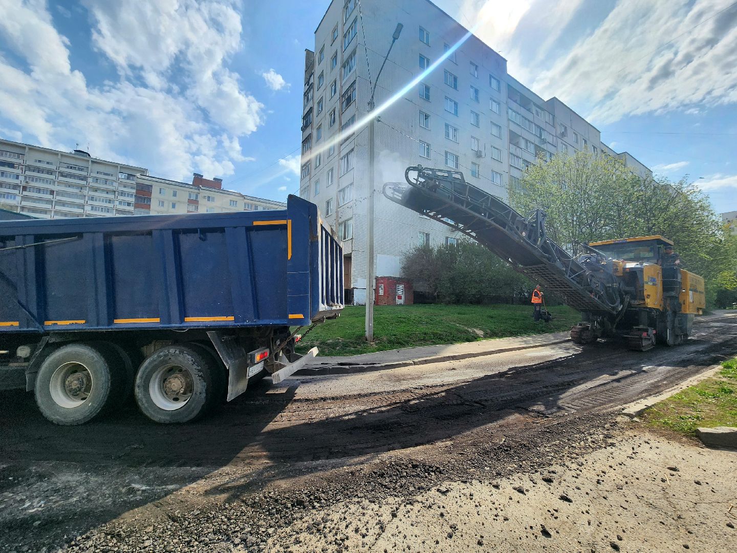 пущино, серпухов, ремонт дорог,