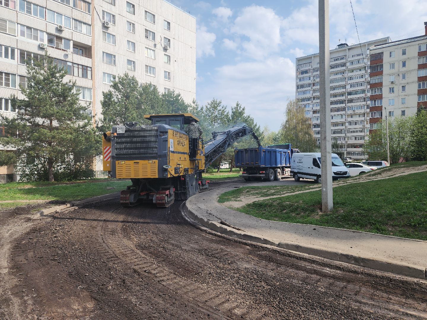 пущино, серпухов, ремонт дорог,