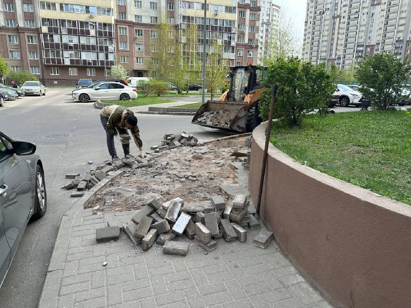 благоустройство, домодедово,