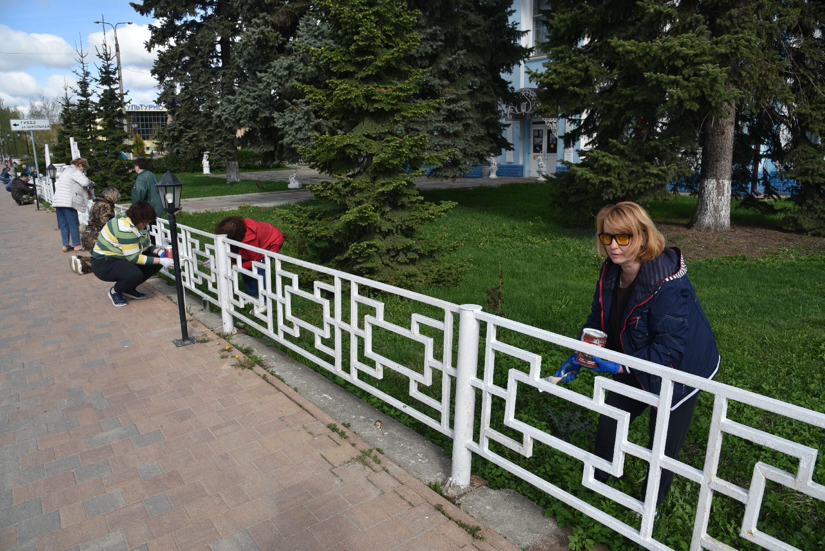 лотошино, лотошинская дши, субботник, благоустройство,