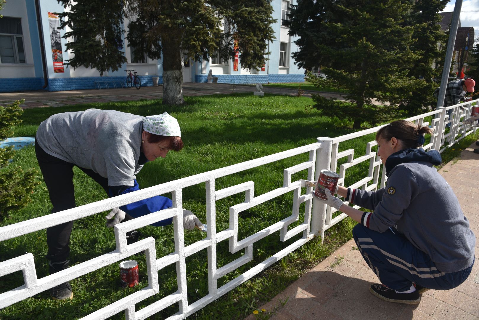 лотошино, лотошинская дши, субботник, благоустройство,