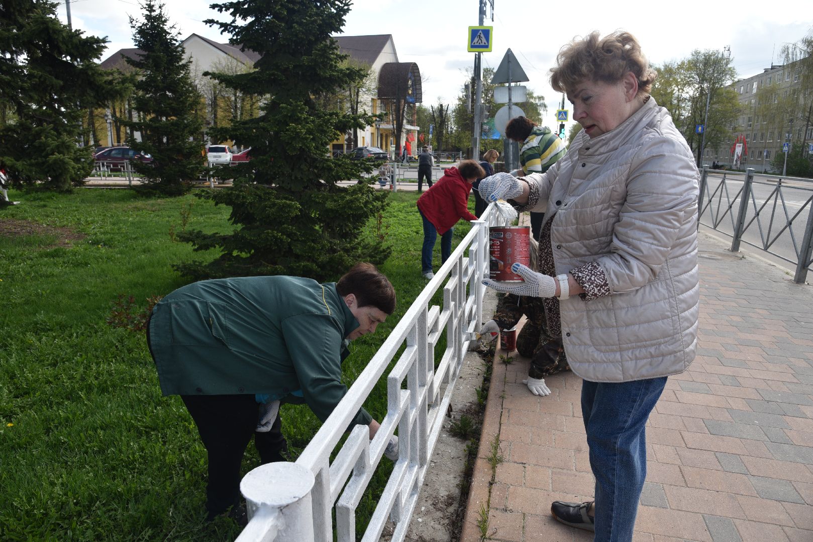 лотошино, лотошинская дши, субботник, благоустройство,