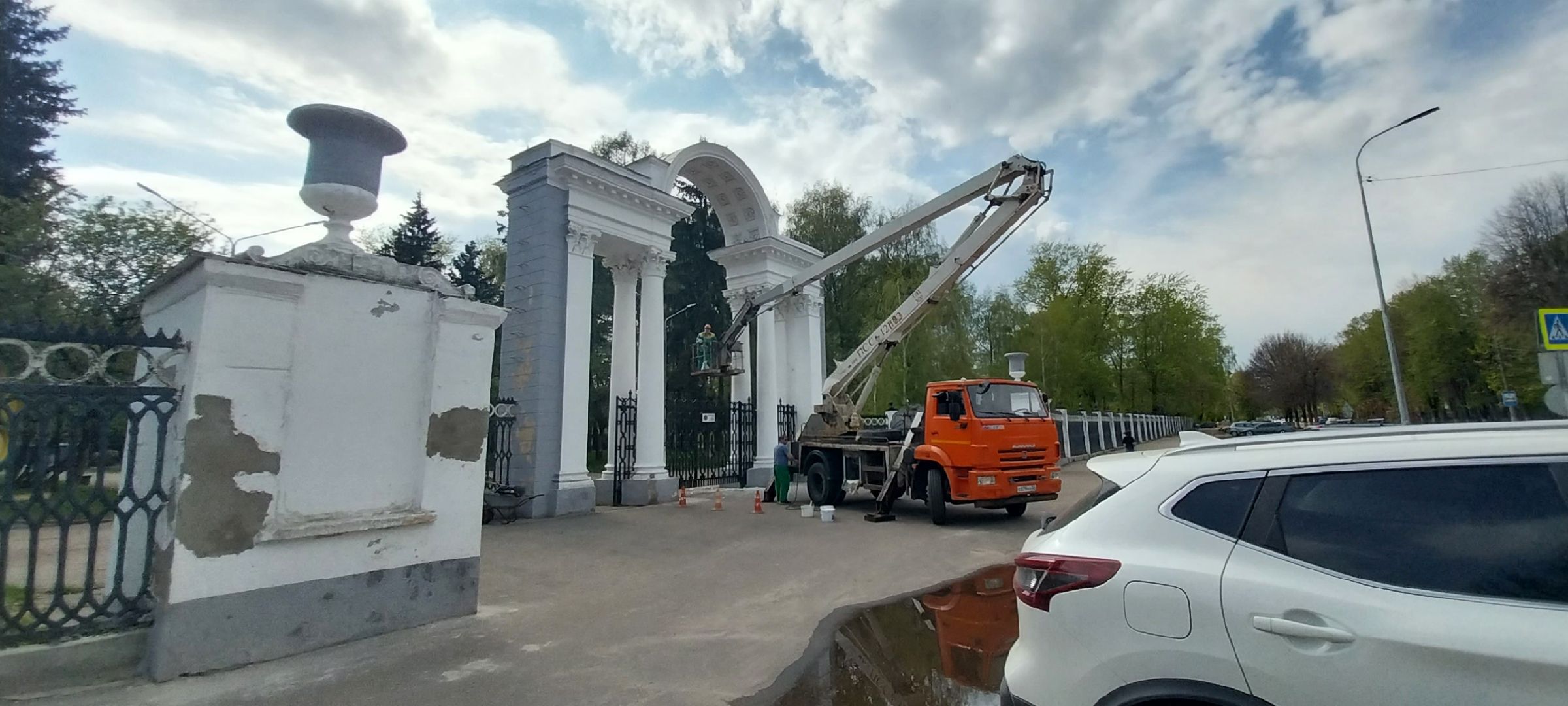 парк, благоустройство