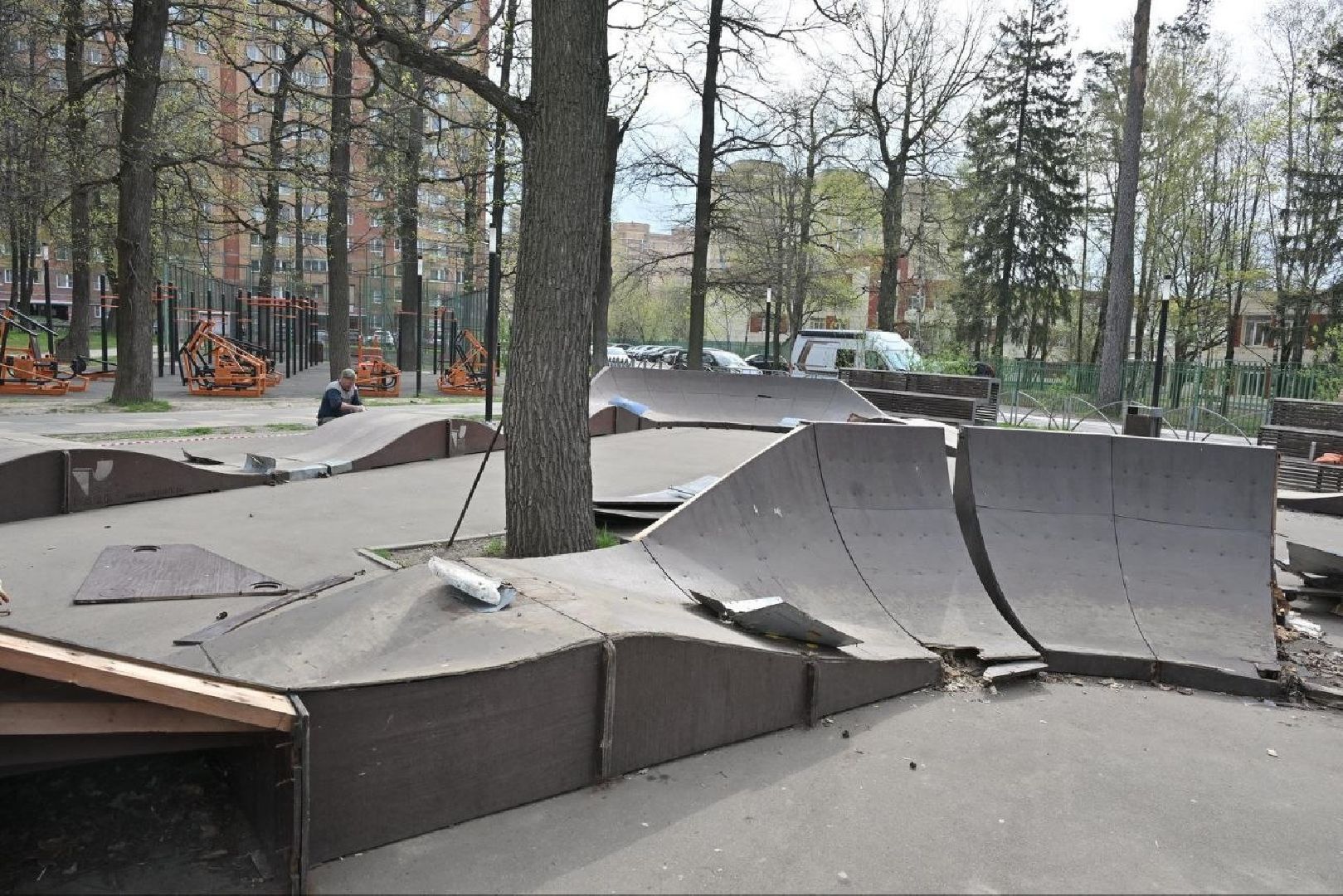 памп трек, власиха благоустройство, велотрасса,