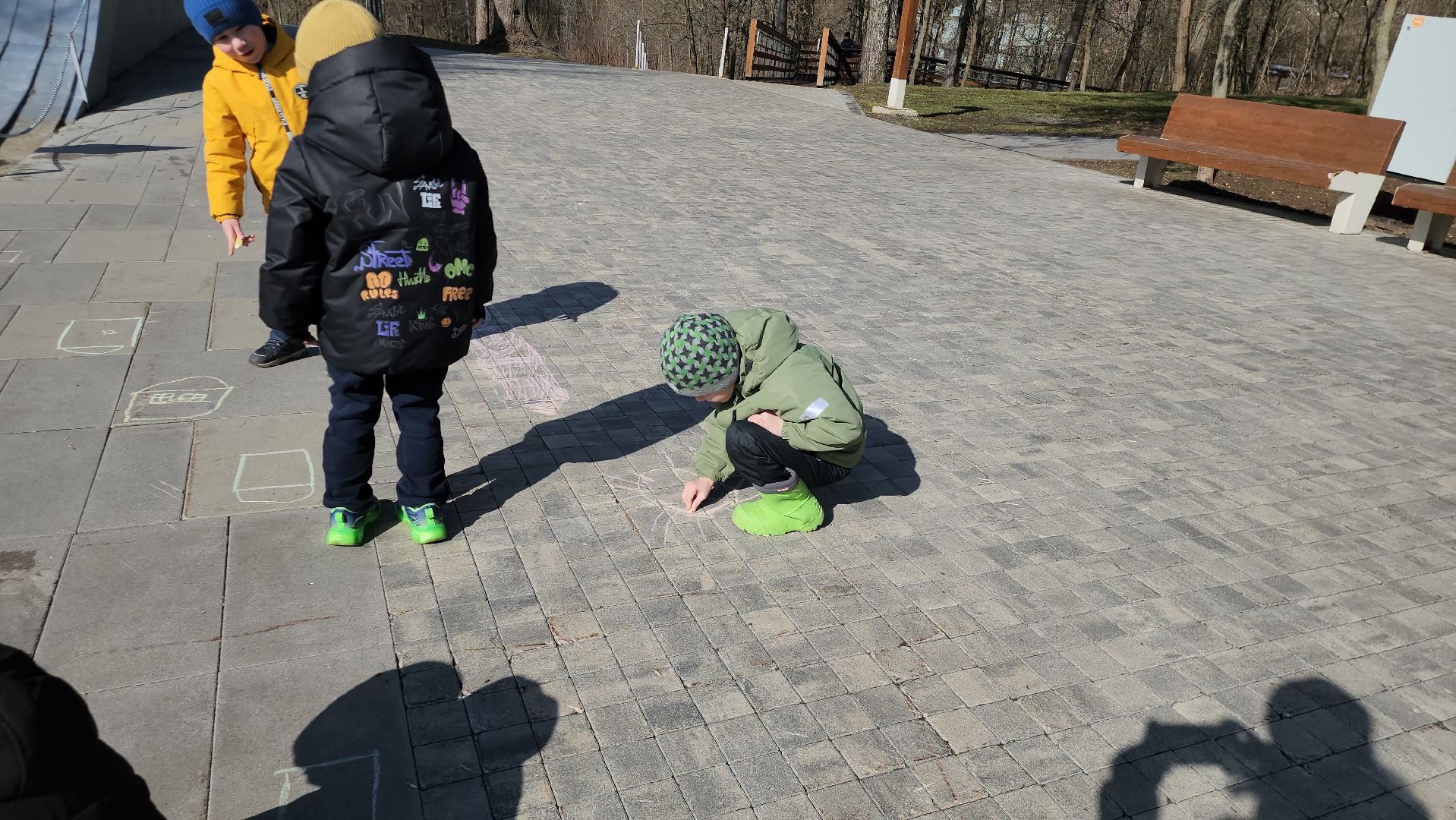 Мелки, Дети, Парк, Истра,