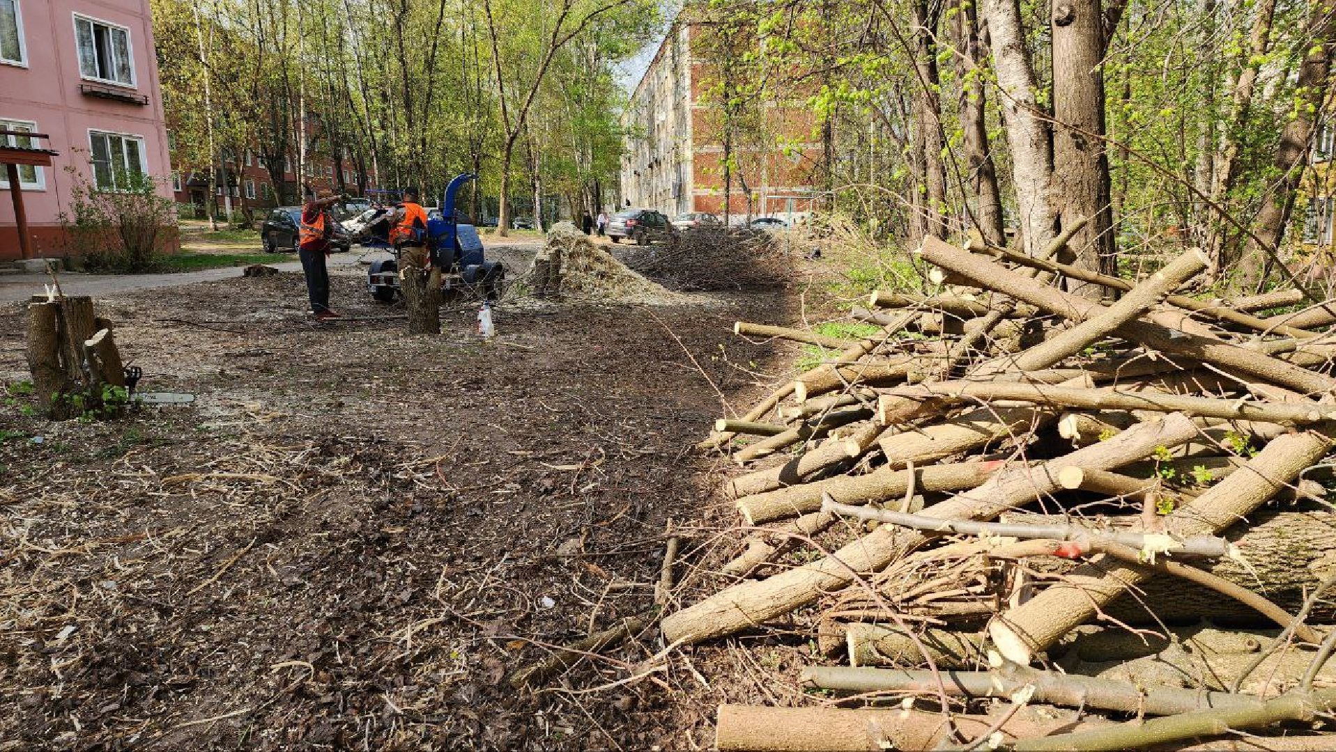 Дмитров, Благоустройство, Микрорайон Космонавтов, Минблаго,