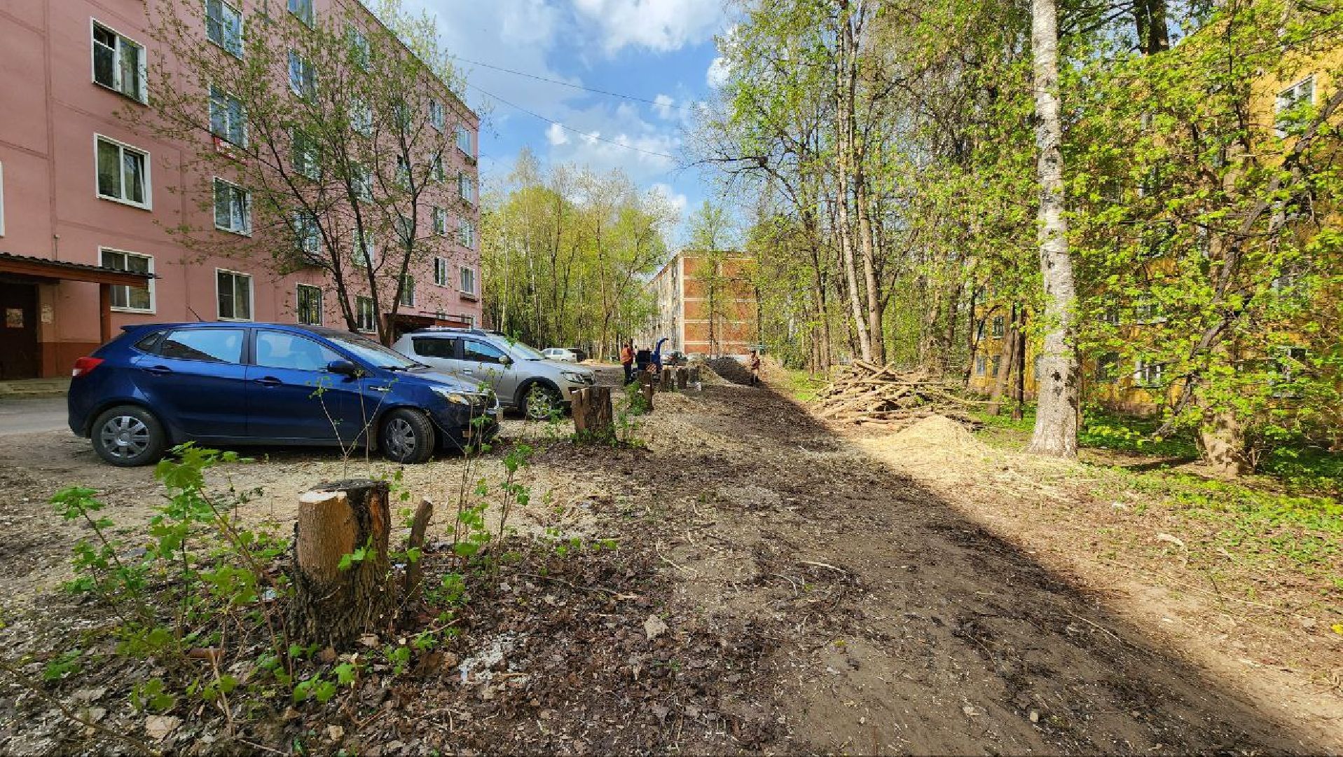 Дмитров, Благоустройство, Микрорайон Космонавтов, Минблаго,