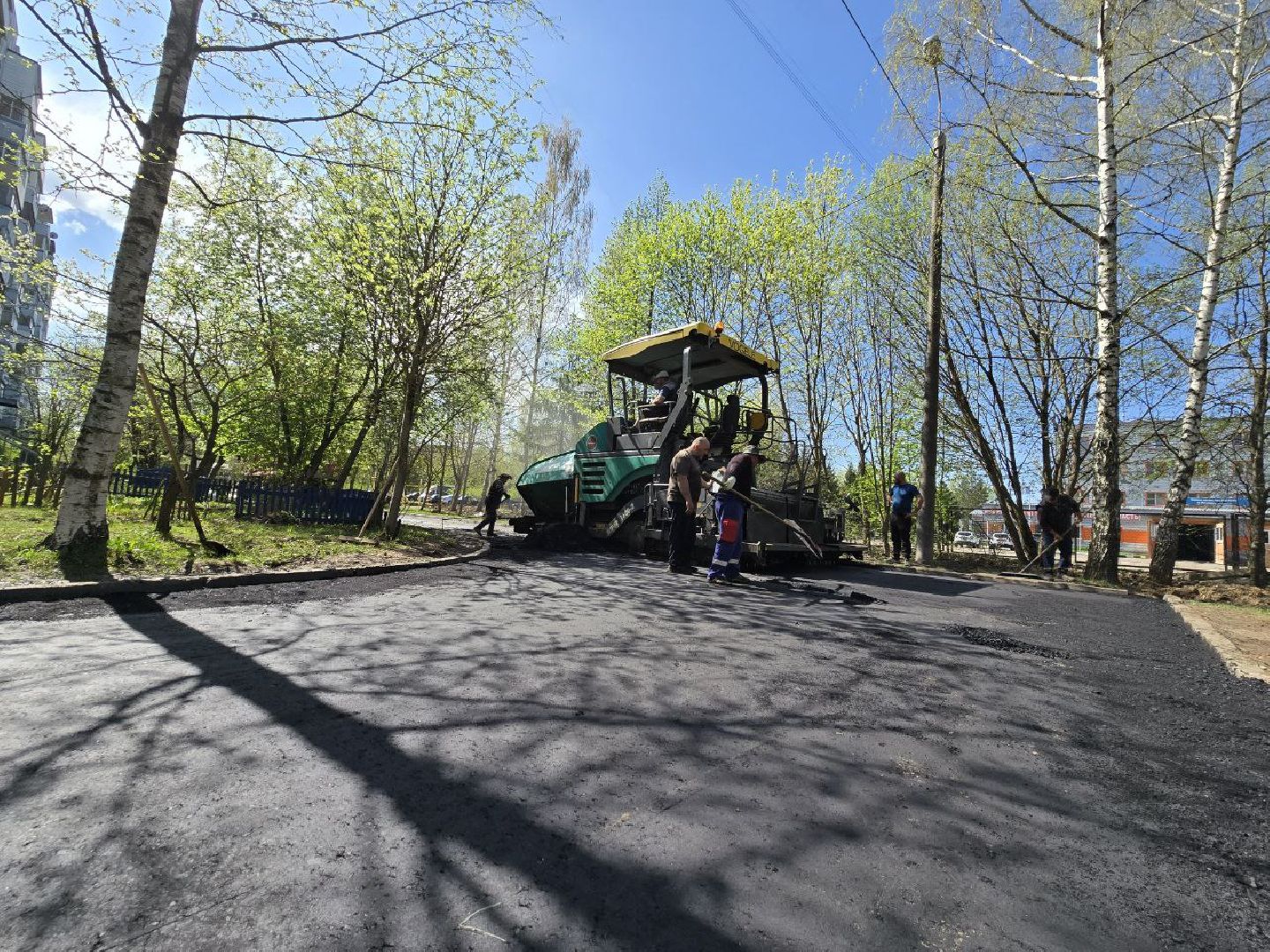 можайск, можайский муниципальный округ, подмосковье, ямочный ремонт, ремонт дороги,