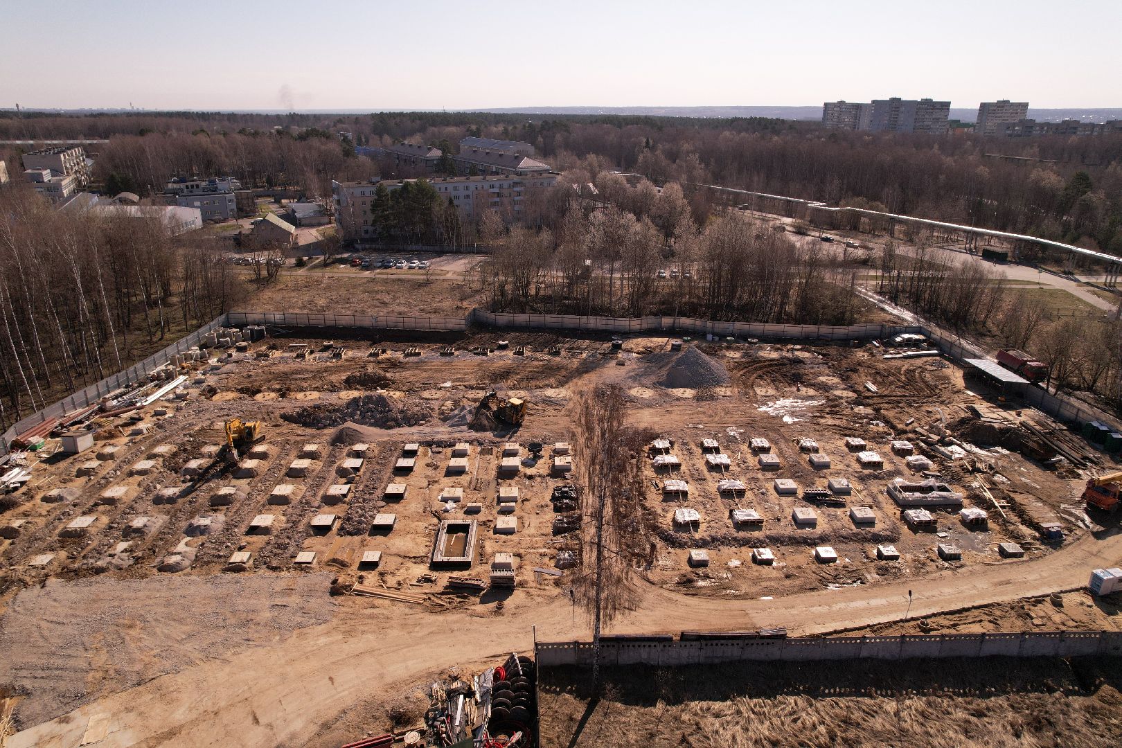 видео с коптера, завод аравия в протвине, производство косметической продукции,