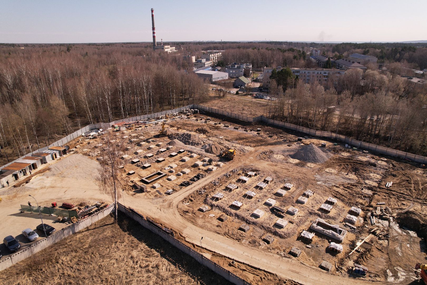 видео с коптера, завод аравия в протвине, производство косметической продукции,