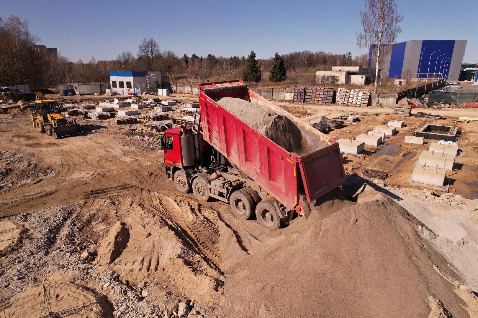видео с коптера, завод аравия в протвине, производство косметической продукции,