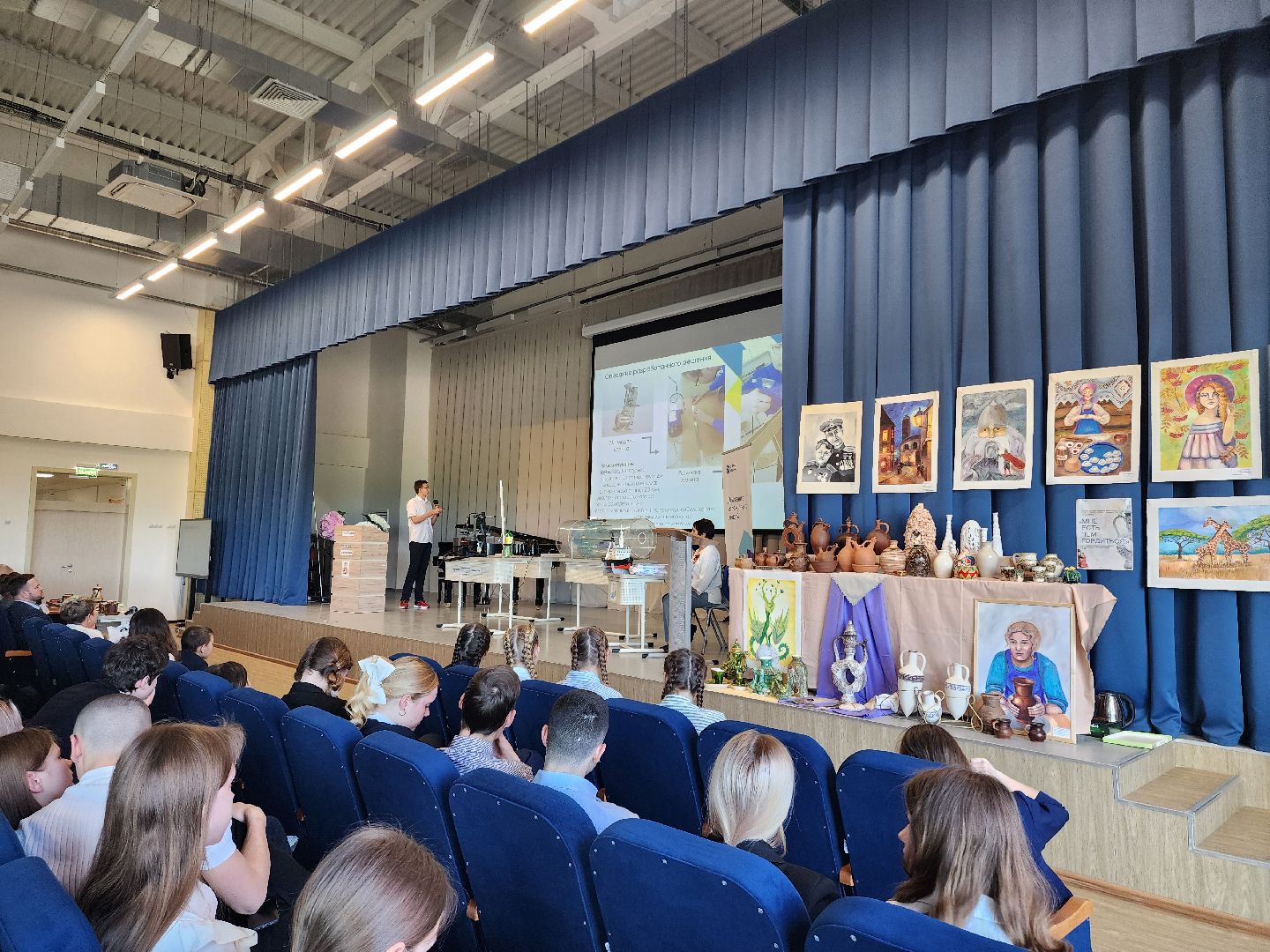 дети, шатурский лицей, шатура, наука и технологии, научные проекты, 80-летие победы,