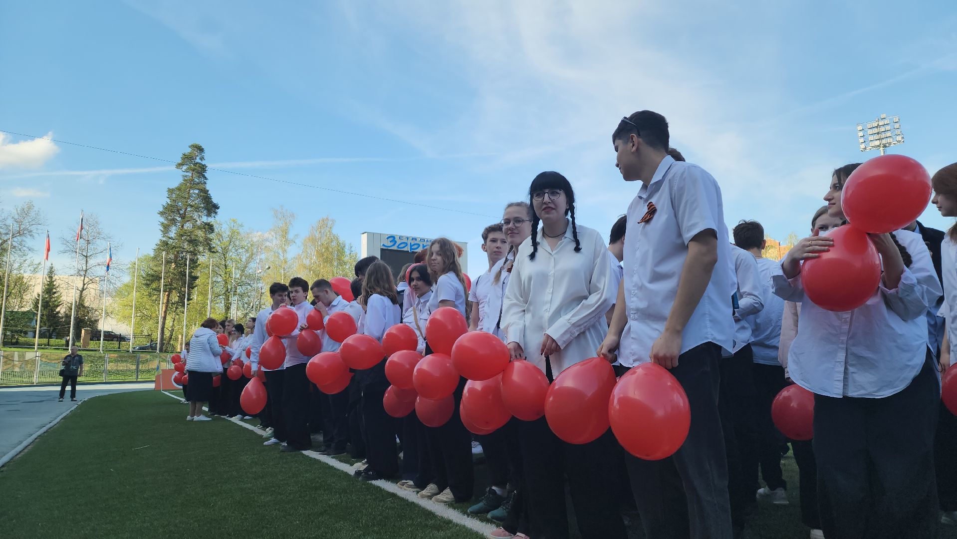 красногорск, день победы, флешмоб,