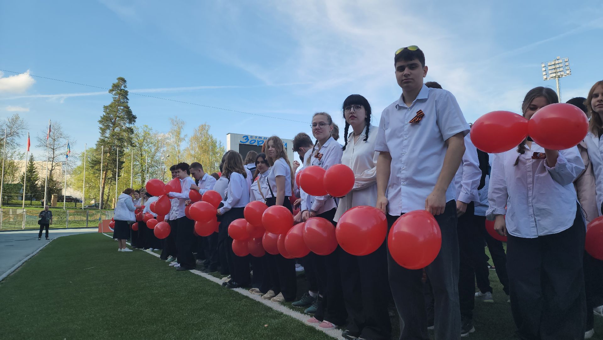 красногорск, день победы, флешмоб,