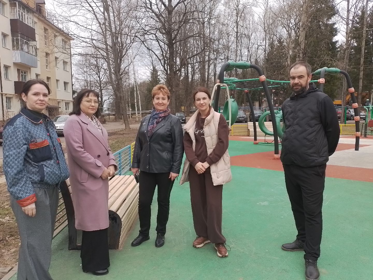 благоустройство, городской округ восход, обход территории, контроль выполнения работ,